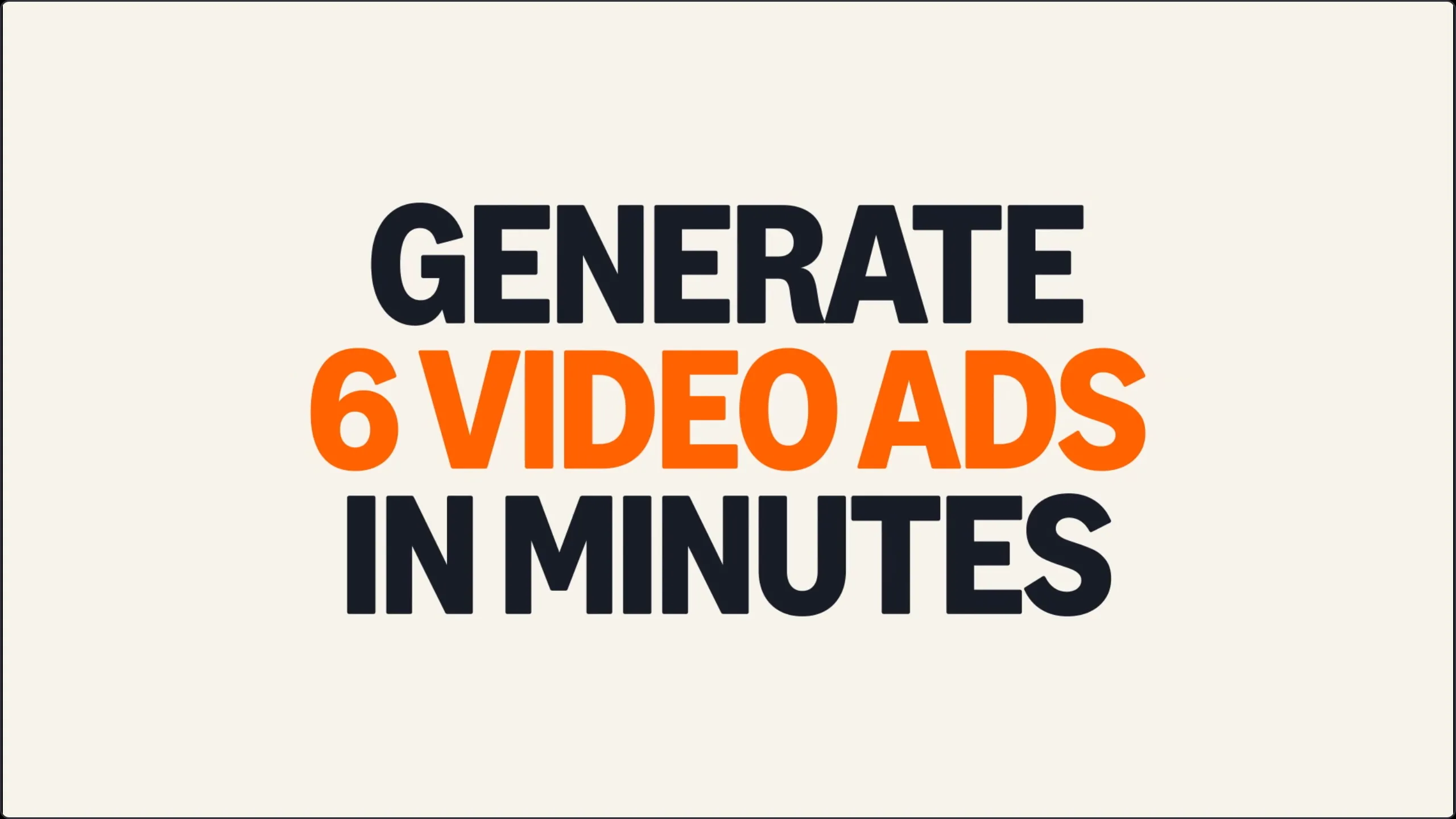 Ảnh chụp màn hình từ trang Amazon Advertising giới thiệu công cụ tạo video AI, nhấn mạnh khả năng tạo nhiều video trong vài phút