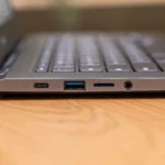 Các cổng kết nối phía trái của Acer Chromebook Plus 514