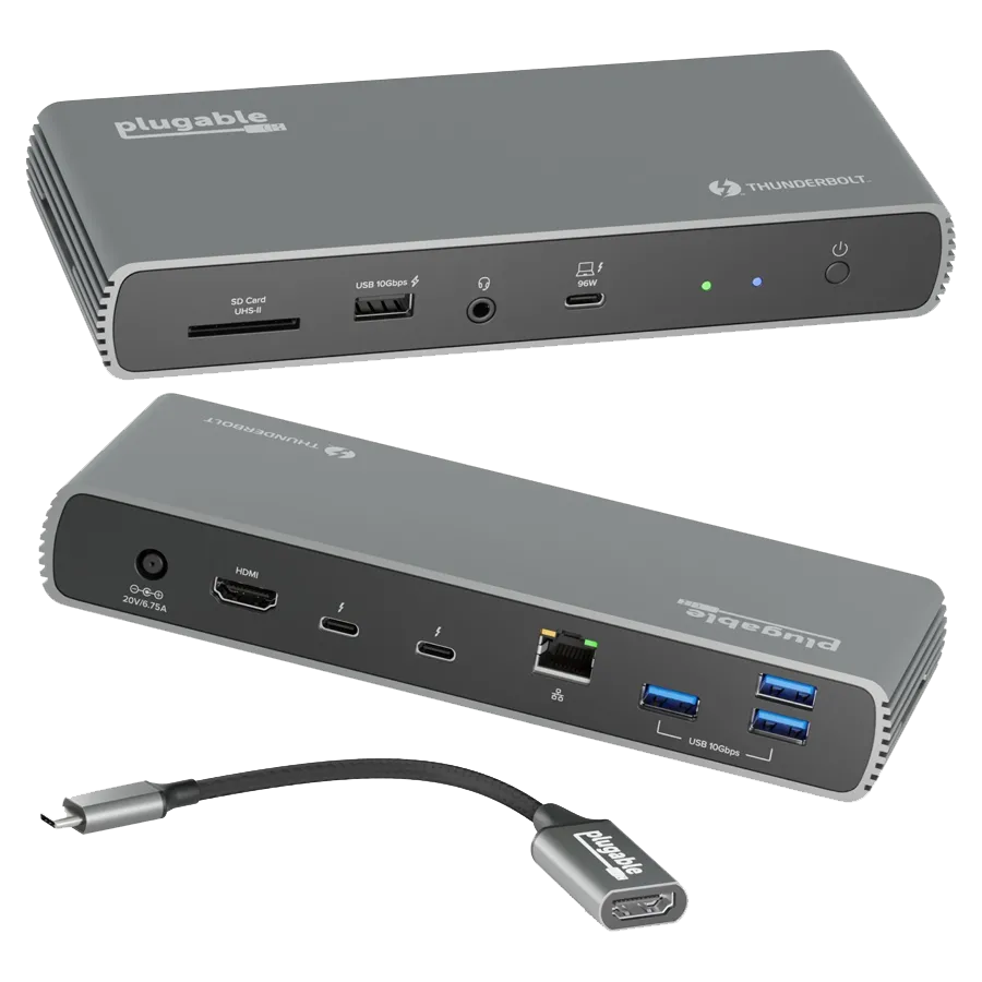 Docking Station Plugable Thunderbolt 4 USB4