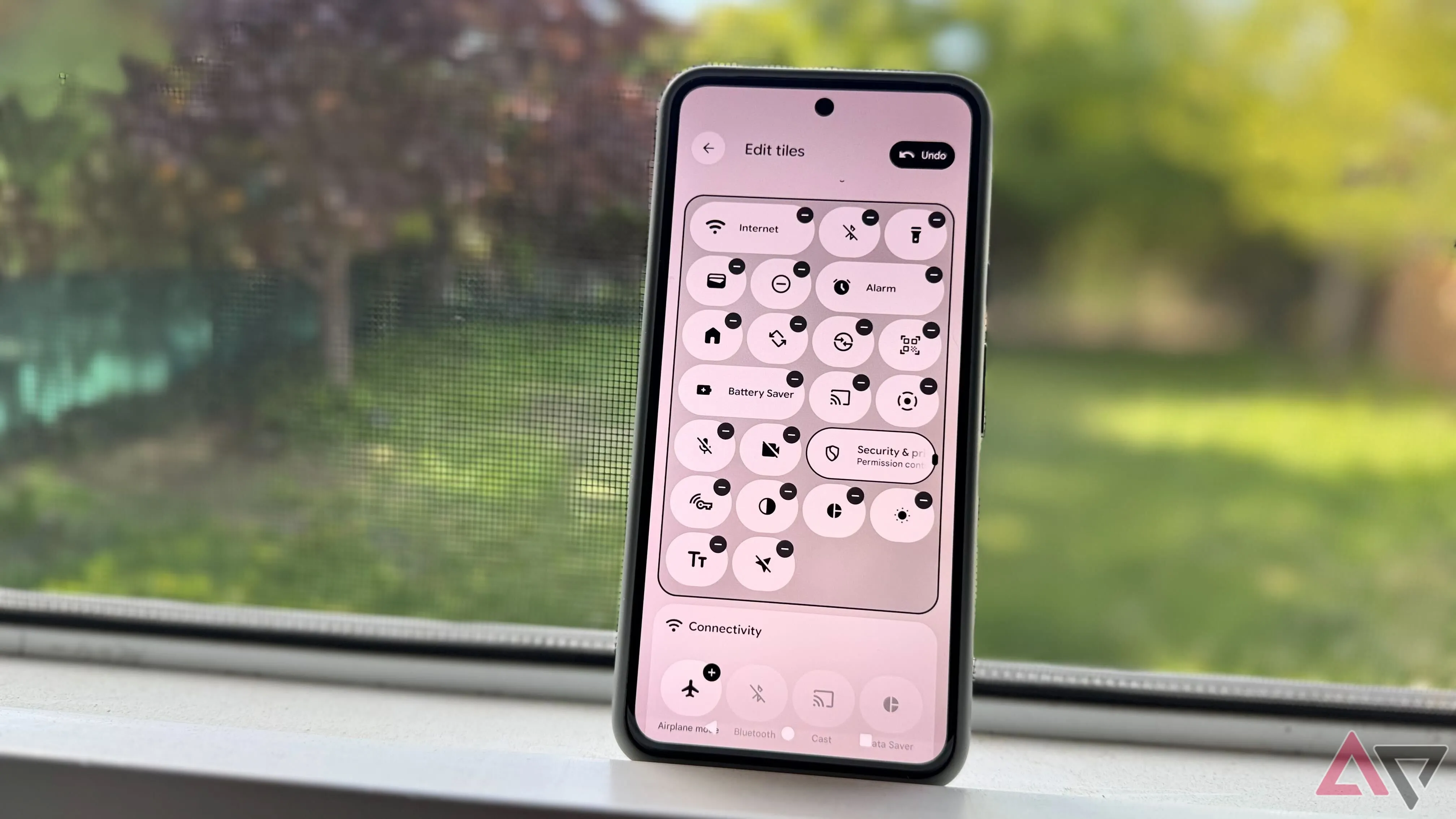 Giao diện Android 16