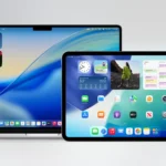 Giao diện người dùng Liquid Glass của iPadOS 26 cùng các hệ điều hành Apple khác trên MacBook, iPad, iPhone, Apple Watch