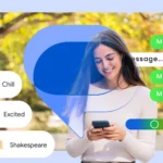 Giao diện ứng dụng Google Messages trên điện thoại di động
