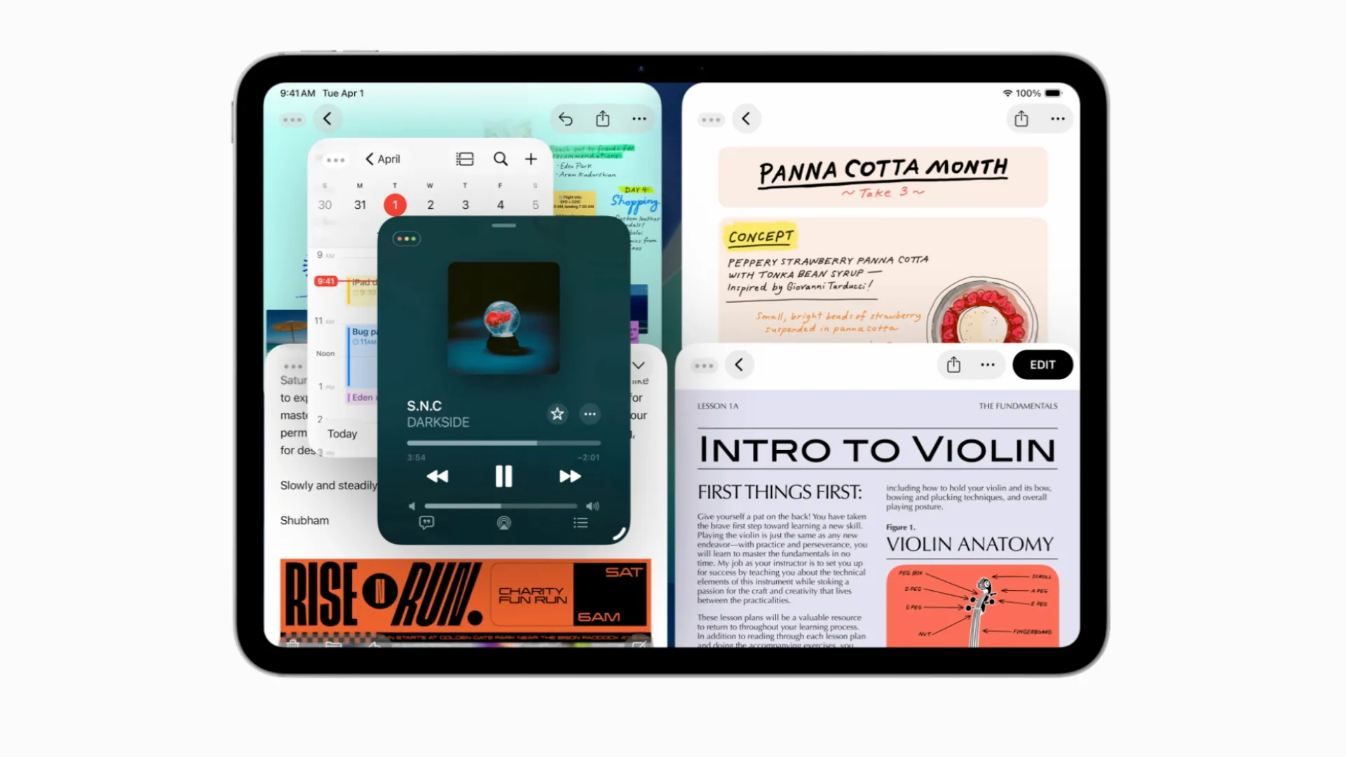 Hệ thống cửa sổ mới trên iPadOS 26 cho phép thay đổi kích thước và vị trí ứng dụng linh hoạt