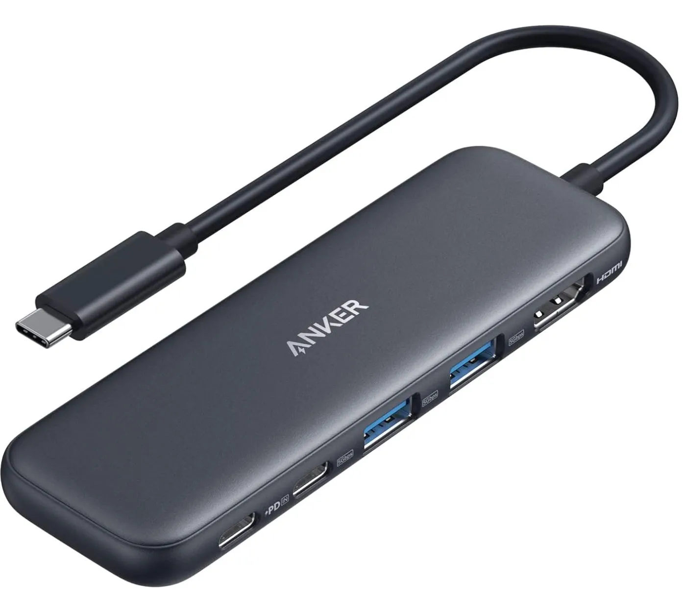 Hub USB-C Anker 332 với 5 cổng
