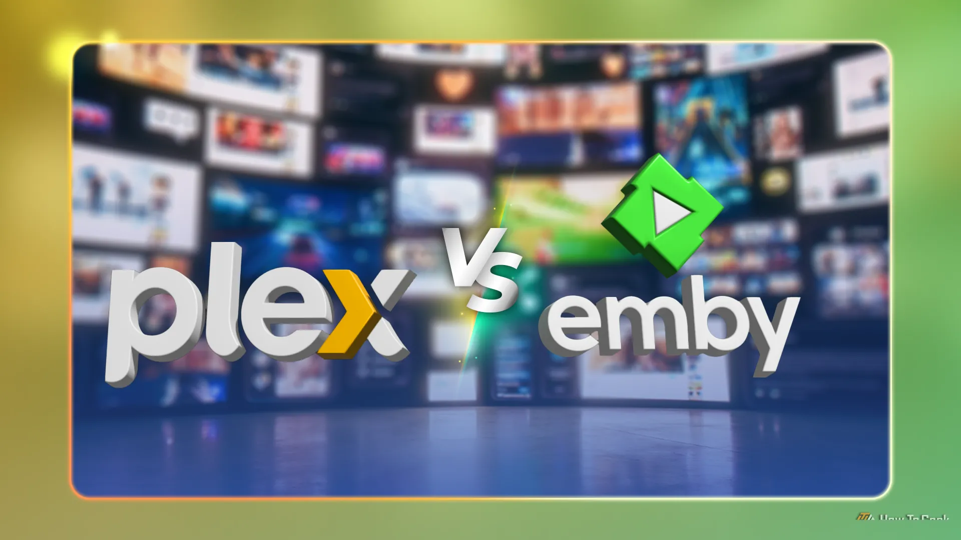 Logo Plex và Emby đặt cạnh nhau, hai lựa chọn phổ biến cho máy chủ media tự host tại nhà