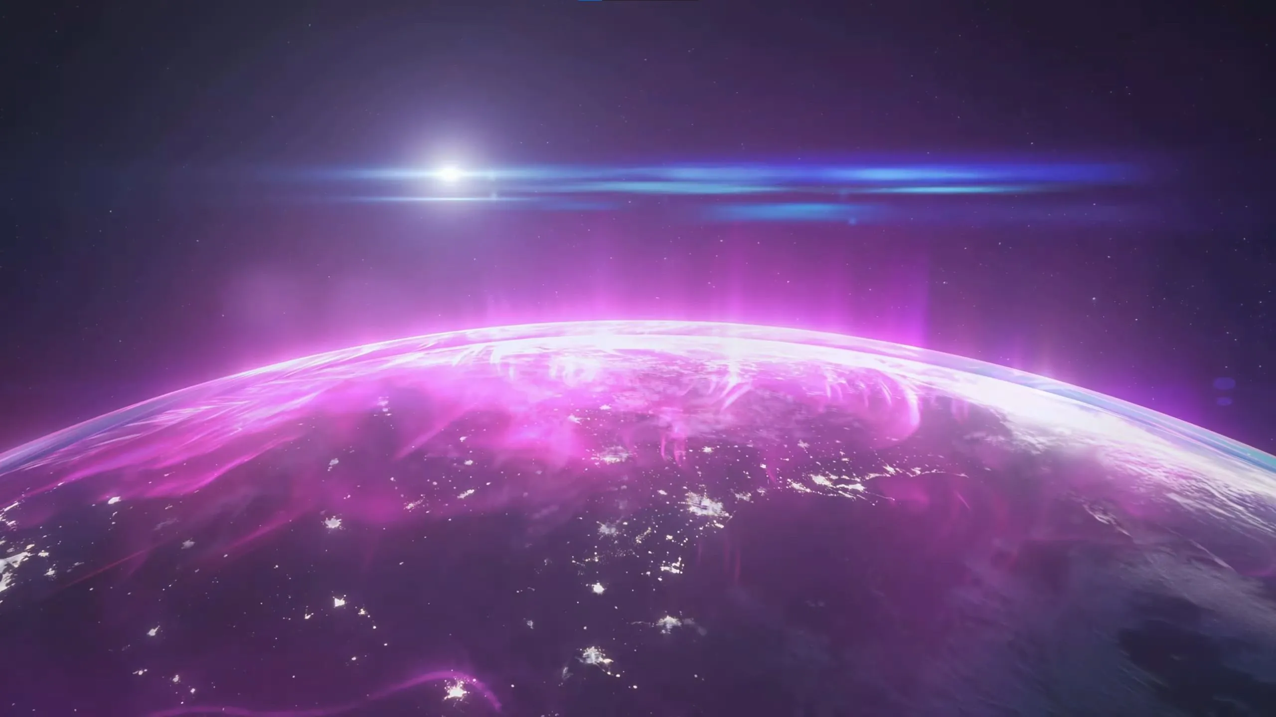 Minh họa kết nối vệ tinh giữa Trái Đất và vệ tinh Starlink của T-Mobile