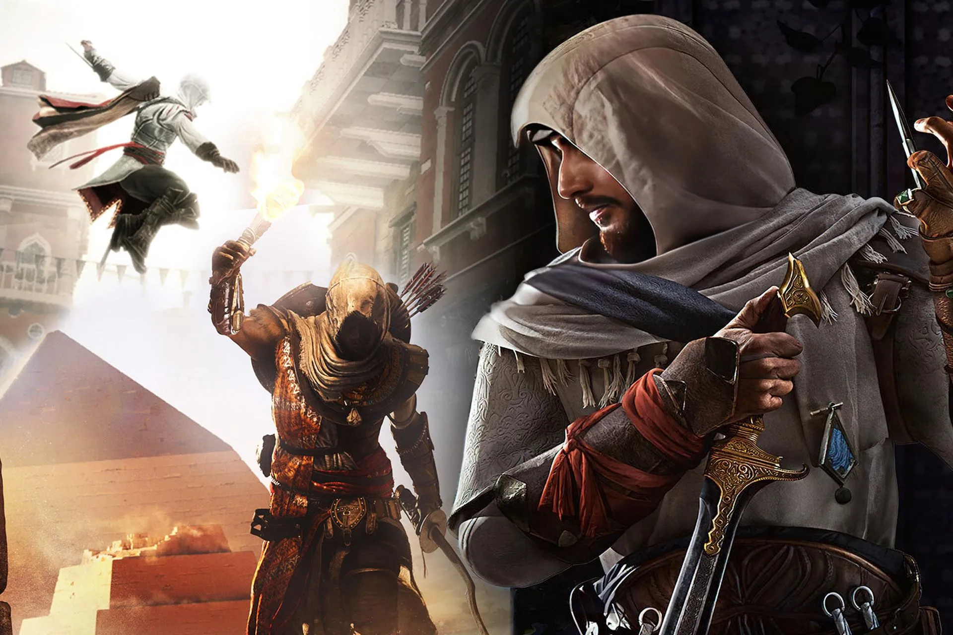 Các nhân vật biểu tượng từ các phiên bản Assassin's Creed trước đây