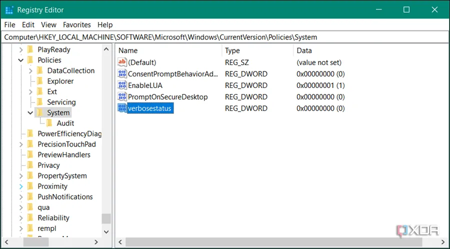 Cửa sổ Registry Editor hiển thị tùy chọn xuất nhánh Registry cụ thể để sao lưu.