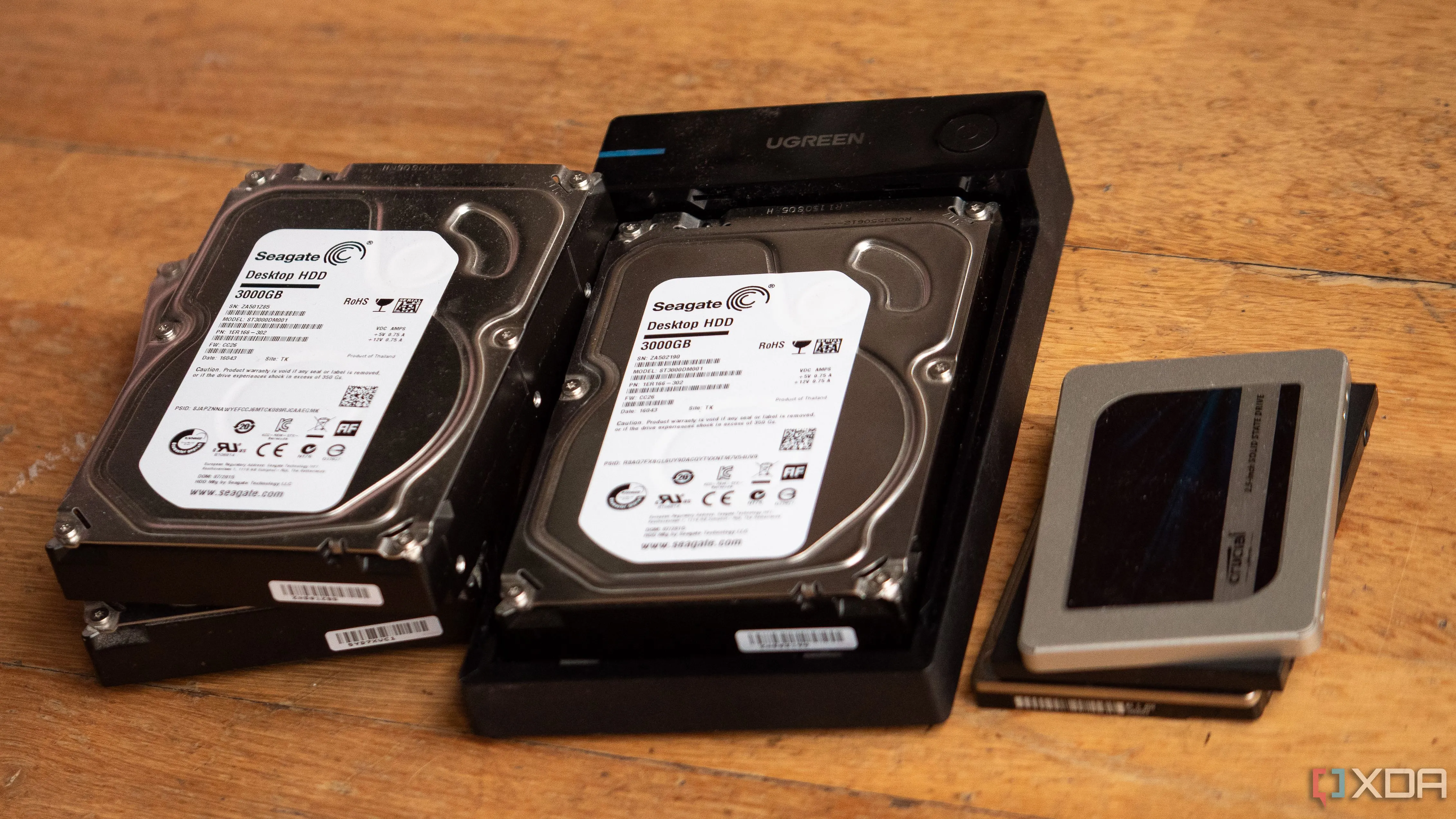 Dock chuyển đổi Ugreen USB 3.0 kết nối ổ cứng HDD và SSD