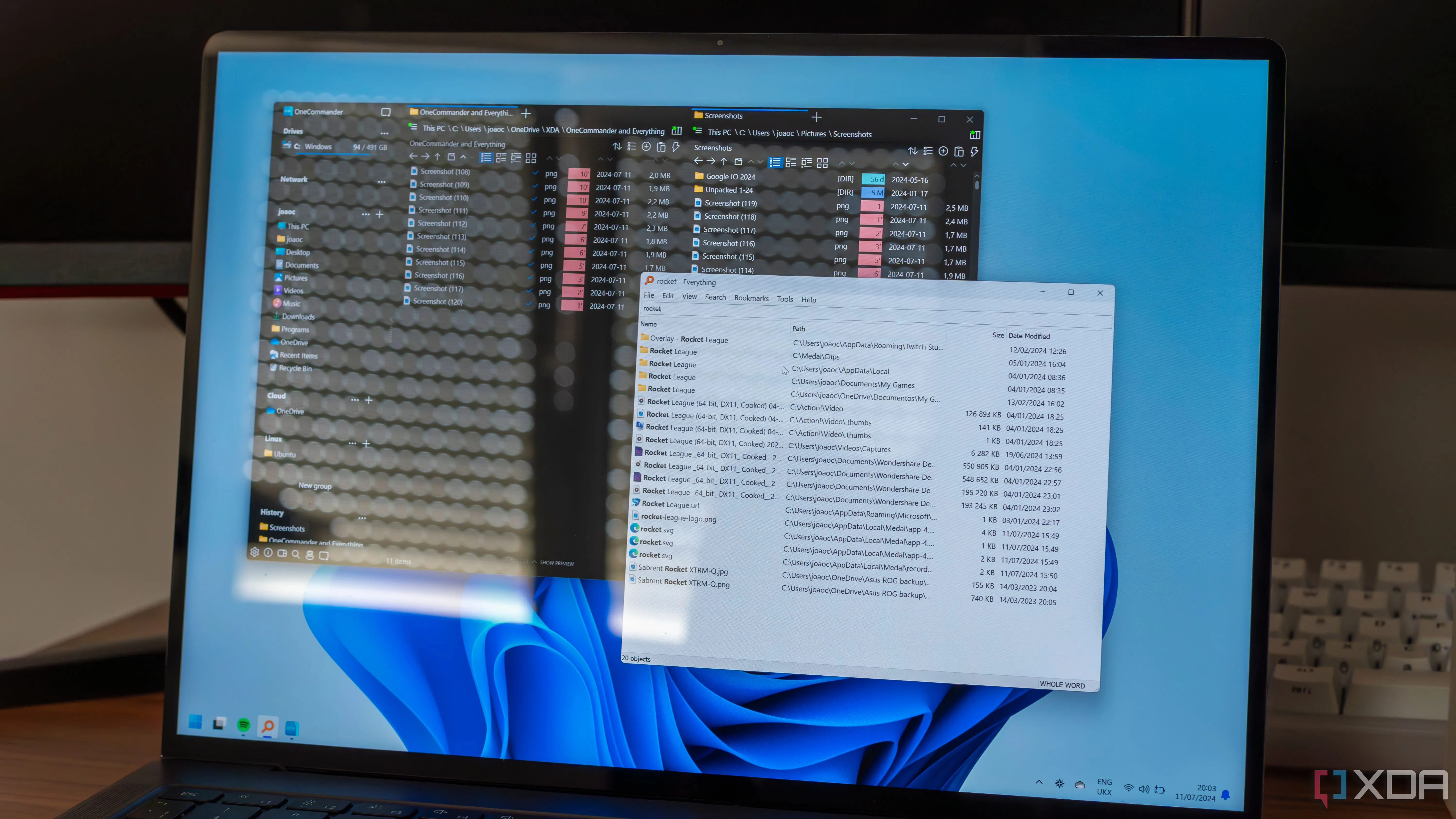 Giao diện các ứng dụng quản lý tệp thay thế File Explorer trên Windows 11, minh họa nhu cầu về các giải pháp tối ưu hơn.