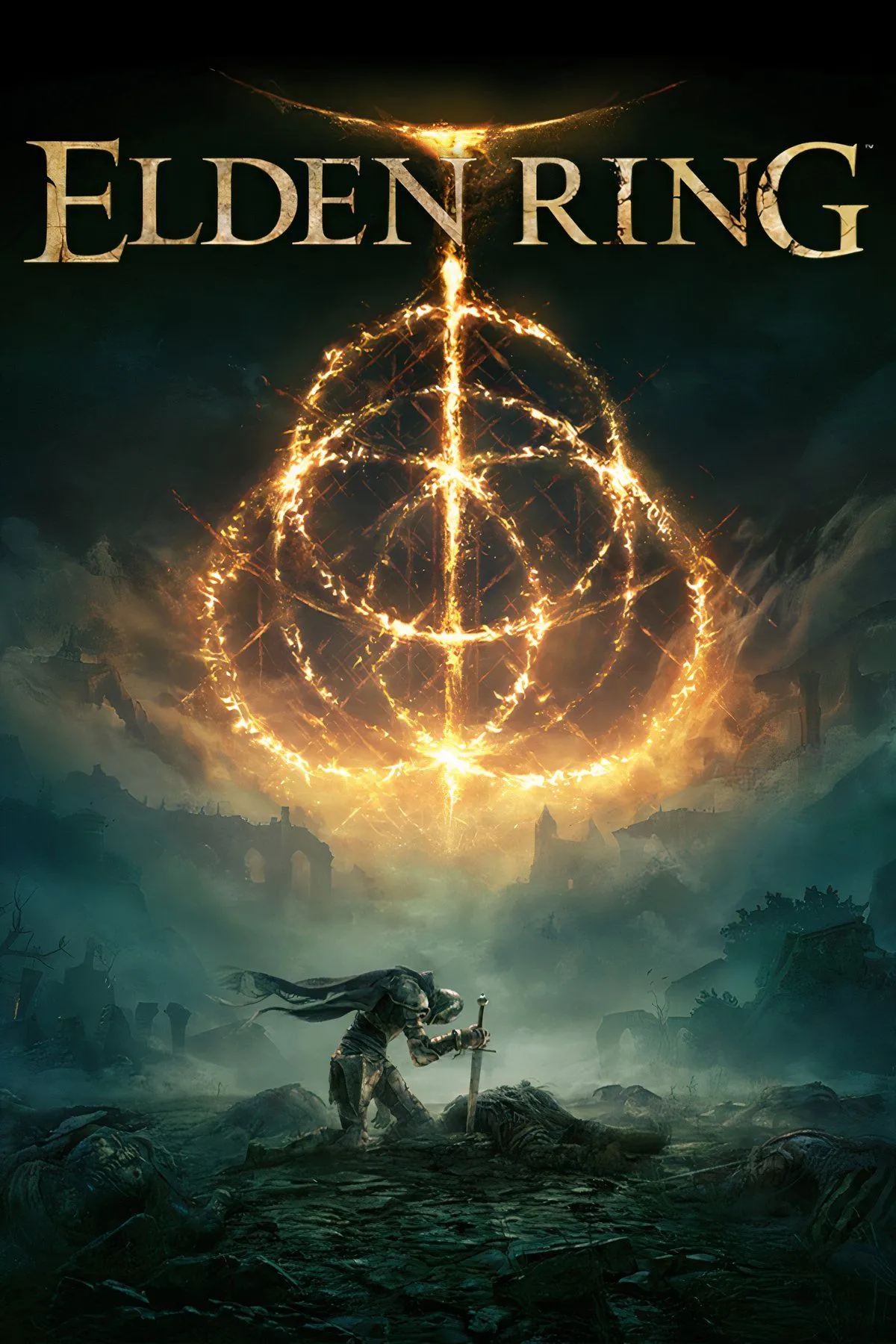 Góc nhìn cận cảnh trận đấu boss Fire Giant trong Elden Ring, nơi người chơi thường xuyên gặp khó khăn với camera do kích thước khổng lồ của boss.