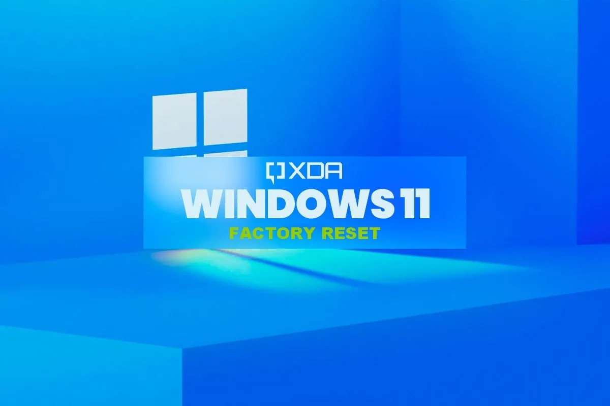 Hình ảnh mang tính biểu tượng về việc reset Windows 11 về cài đặt gốc.