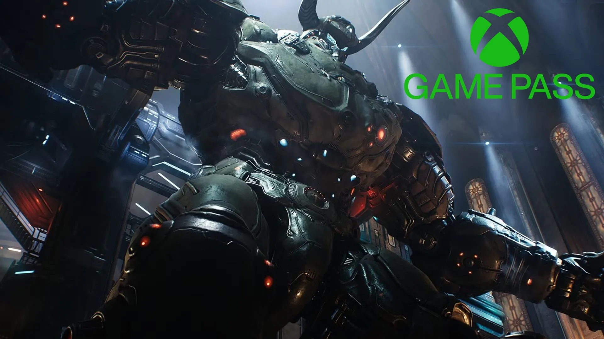 Logo Xbox Game Pass và các tựa game nổi bật