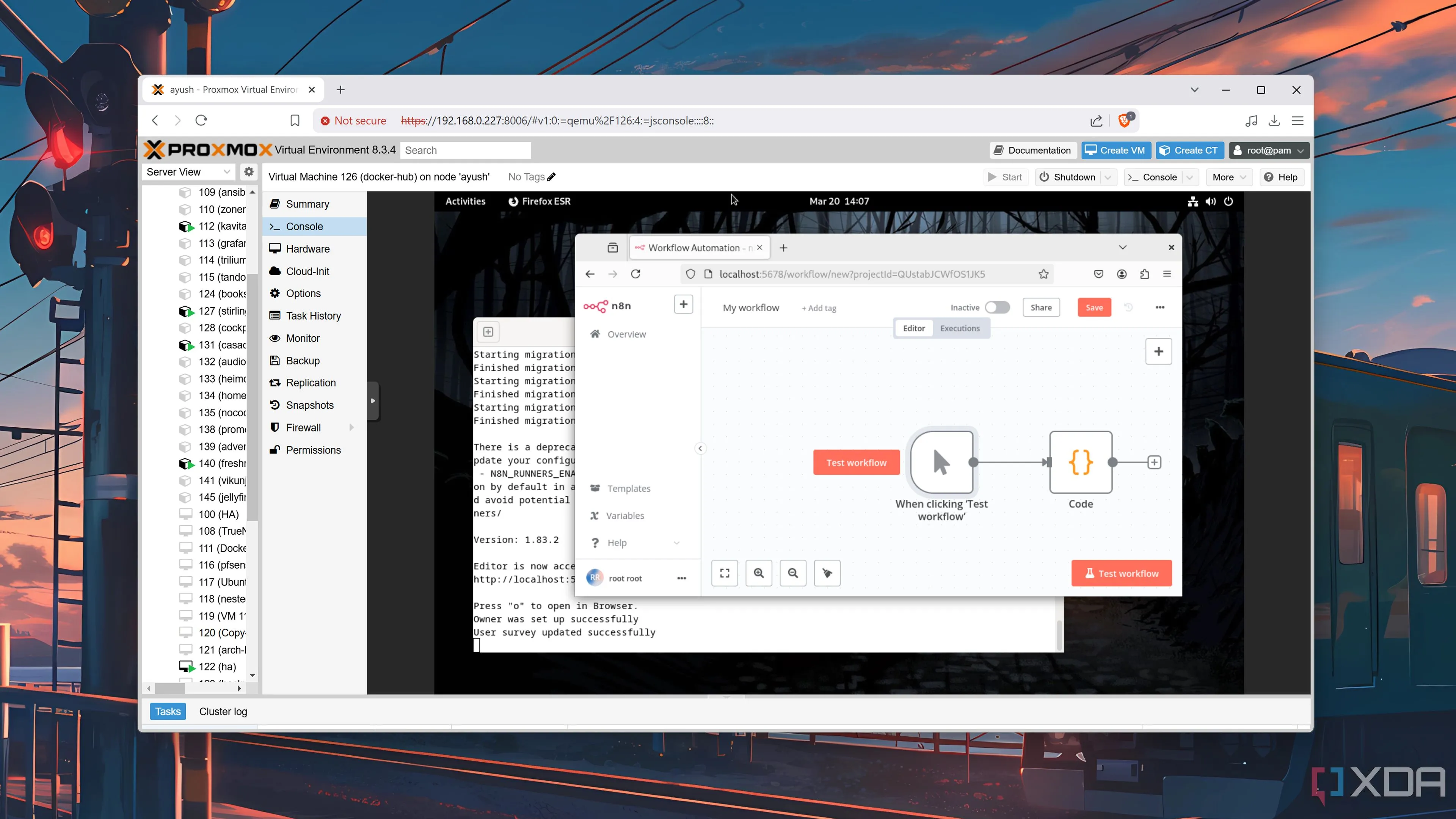 Tối ưu hóa n8n trên máy chủ Proxmox cho tự động hóa workflow riêng tư