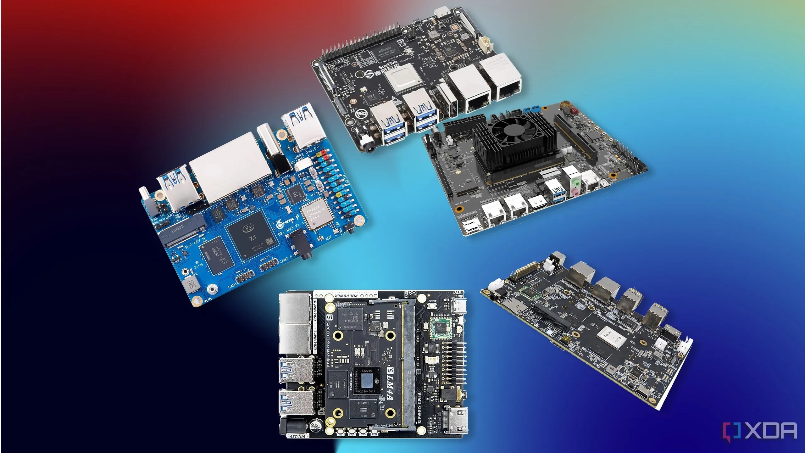 5 bo mạch RISC-V SBCs thay thế Raspberry Pi hiệu quả