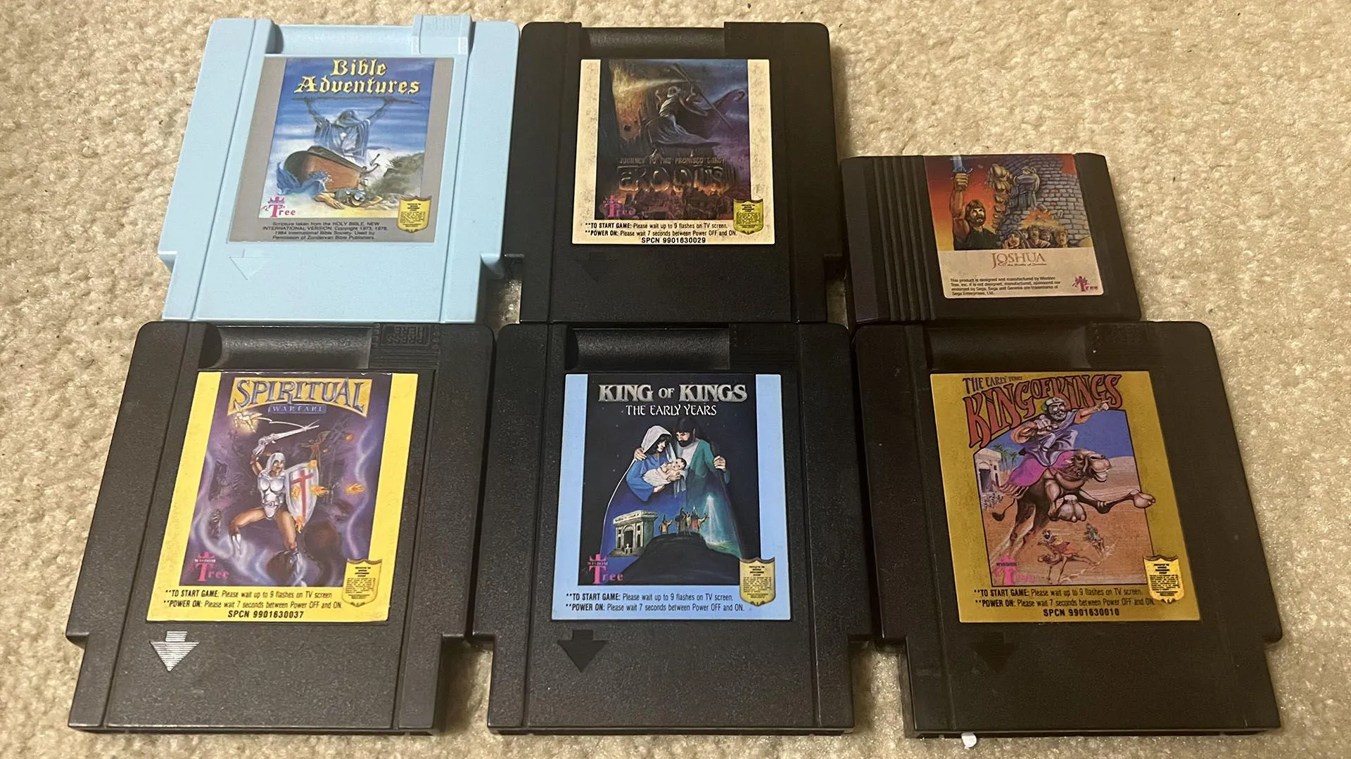 5 game kinh thánh của Wisdom Tree trên NES