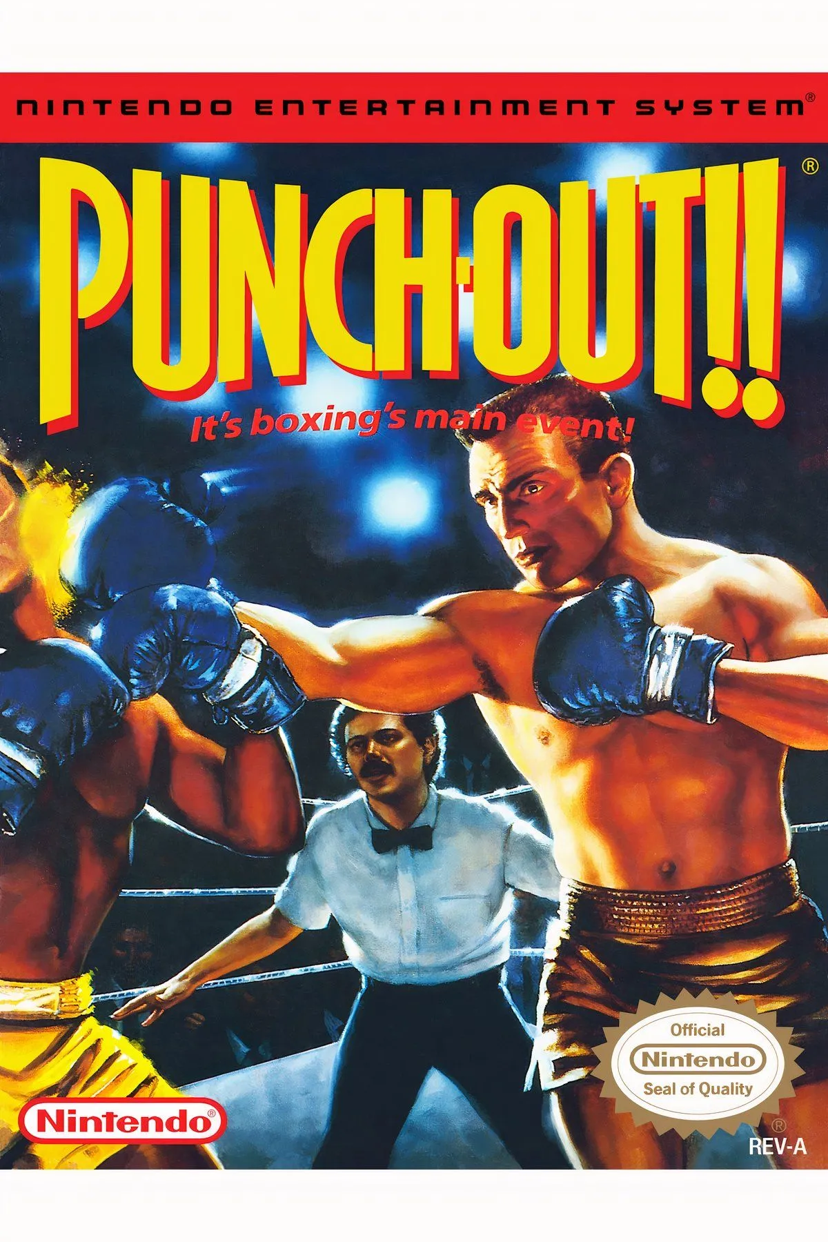 Ảnh bìa game Punch-Out!! năm 1987