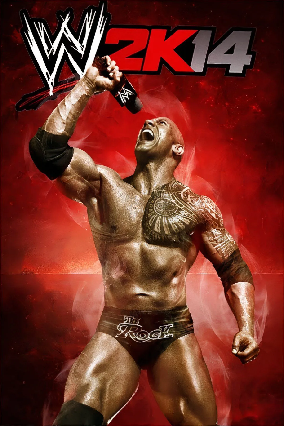 Ảnh gameplay WWE 2K14 với John Cena và Daniel Bryan trong trận đấu