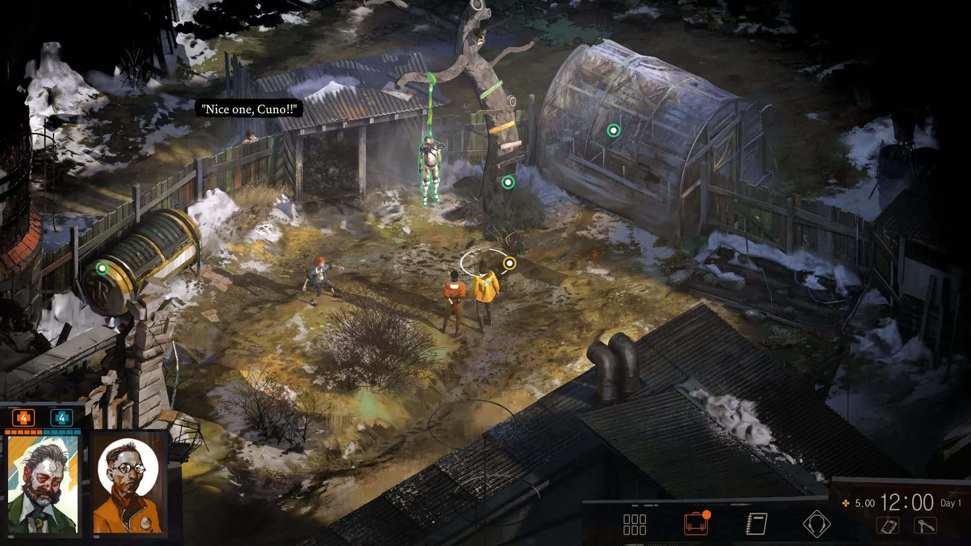 Ảnh minh họa từ game phiêu lưu trinh thám nổi tiếng Disco Elysium