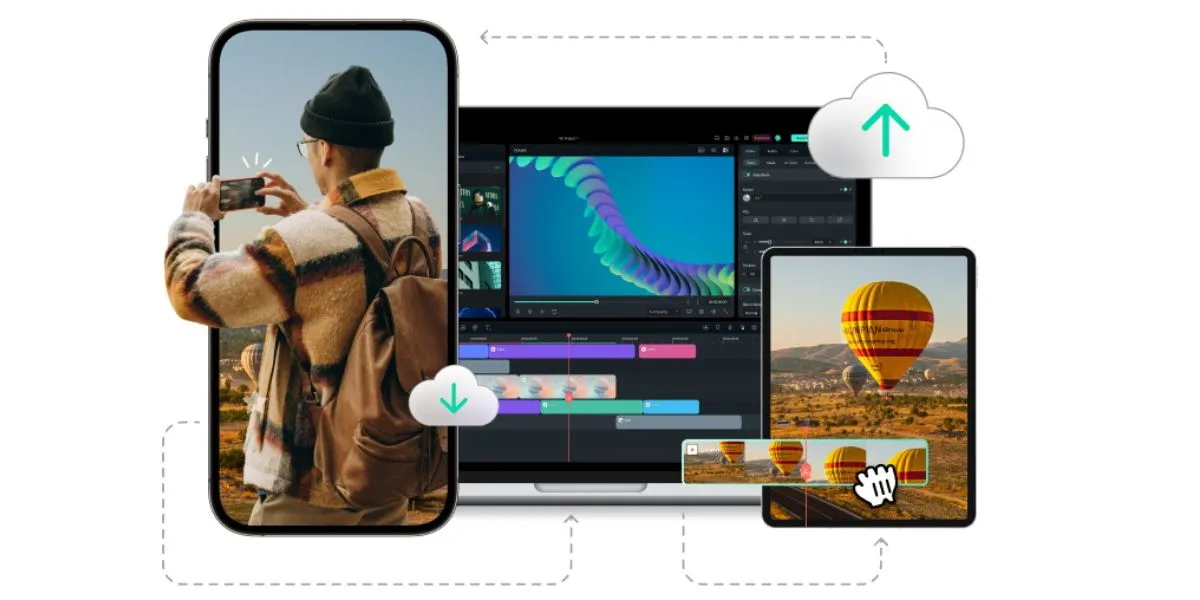 Ảnh minh họa Wondershare Filmora hỗ trợ đa nền tảng