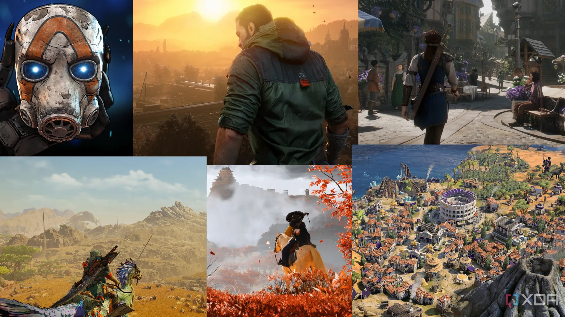 Ảnh tổng hợp các tựa game được mong đợi ra mắt trong năm 2025