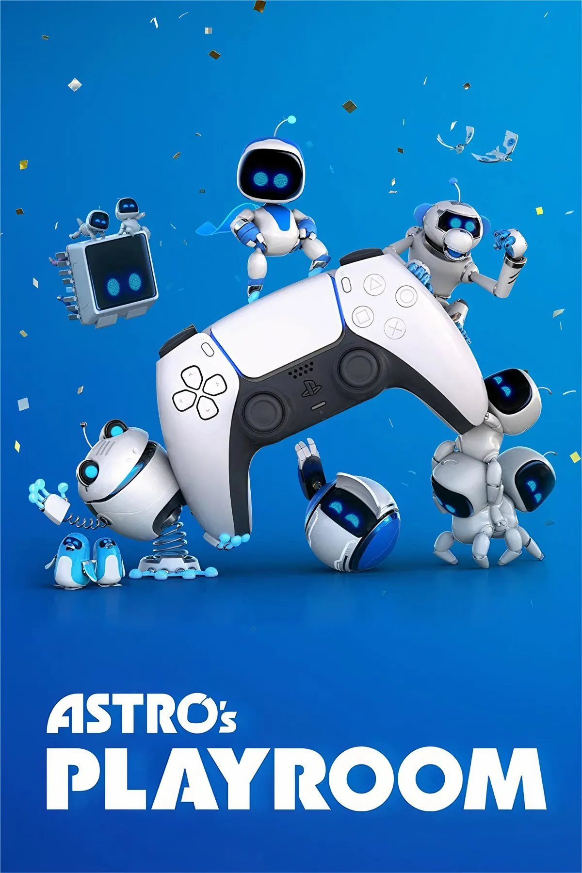 Astro Bot đang khám phá một khu vực trong Astro's Playroom