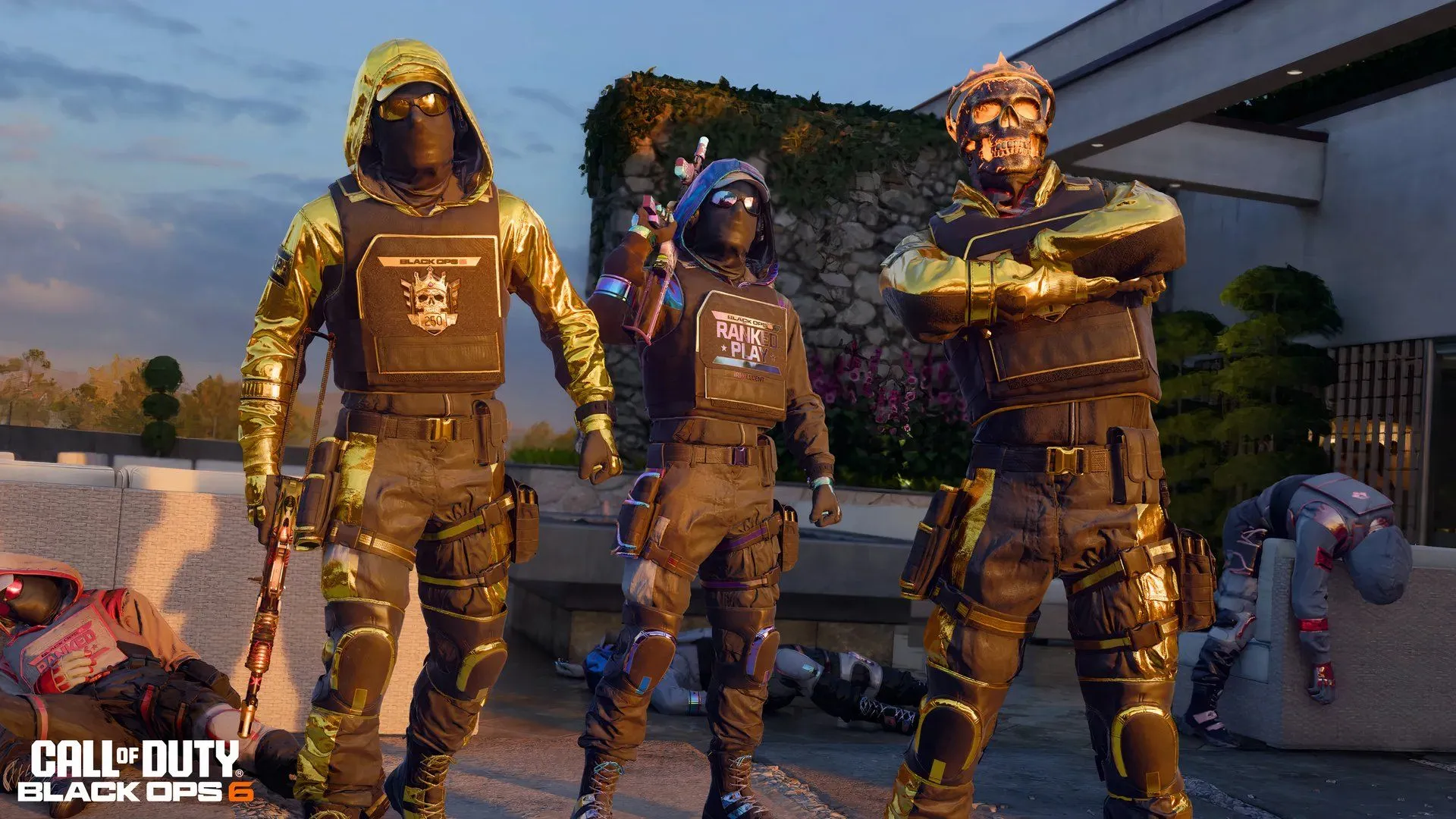 Ba đặc nhiệm Call of Duty đứng trên kẻ thù bị đánh bại trong Black Ops 6 Ranked Play