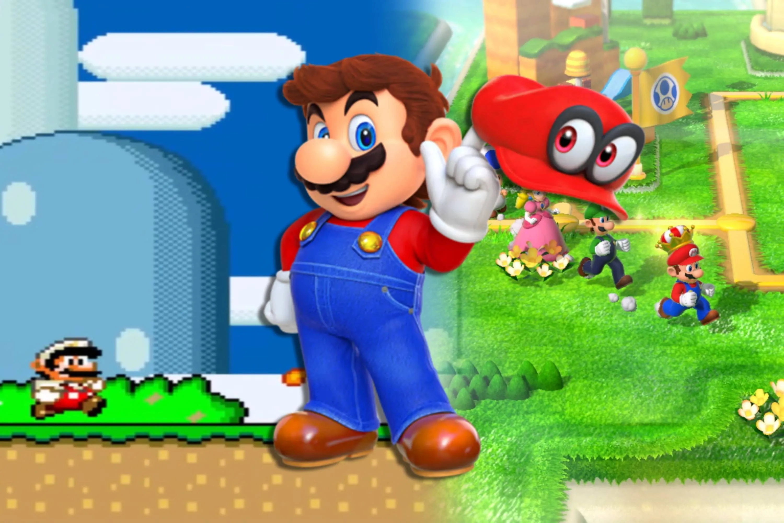 Ba tựa game Mario kinh điển với những màn speedrun ấn tượng
