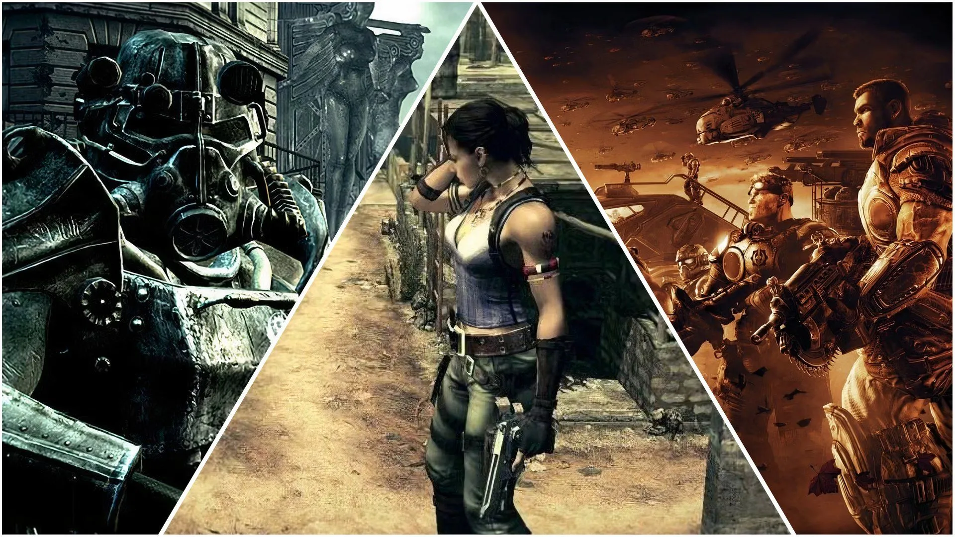 Ba tựa game Xbox 360 kinh điển gồm Fable II, Gears of War và Halo 3, đại diện cho những game cần được làm lại