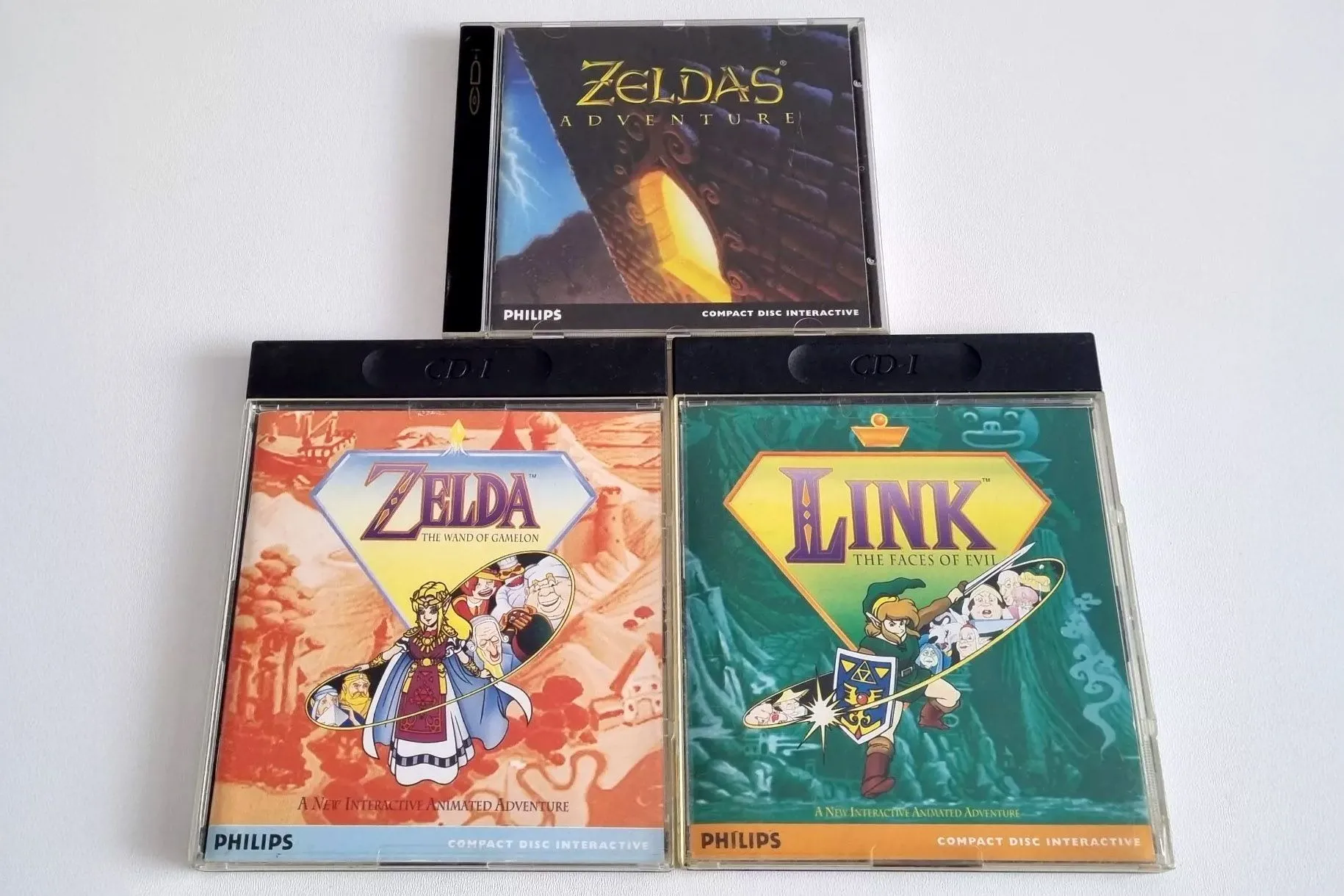 Ba tựa game Zelda phát hành trên Philips CD-i