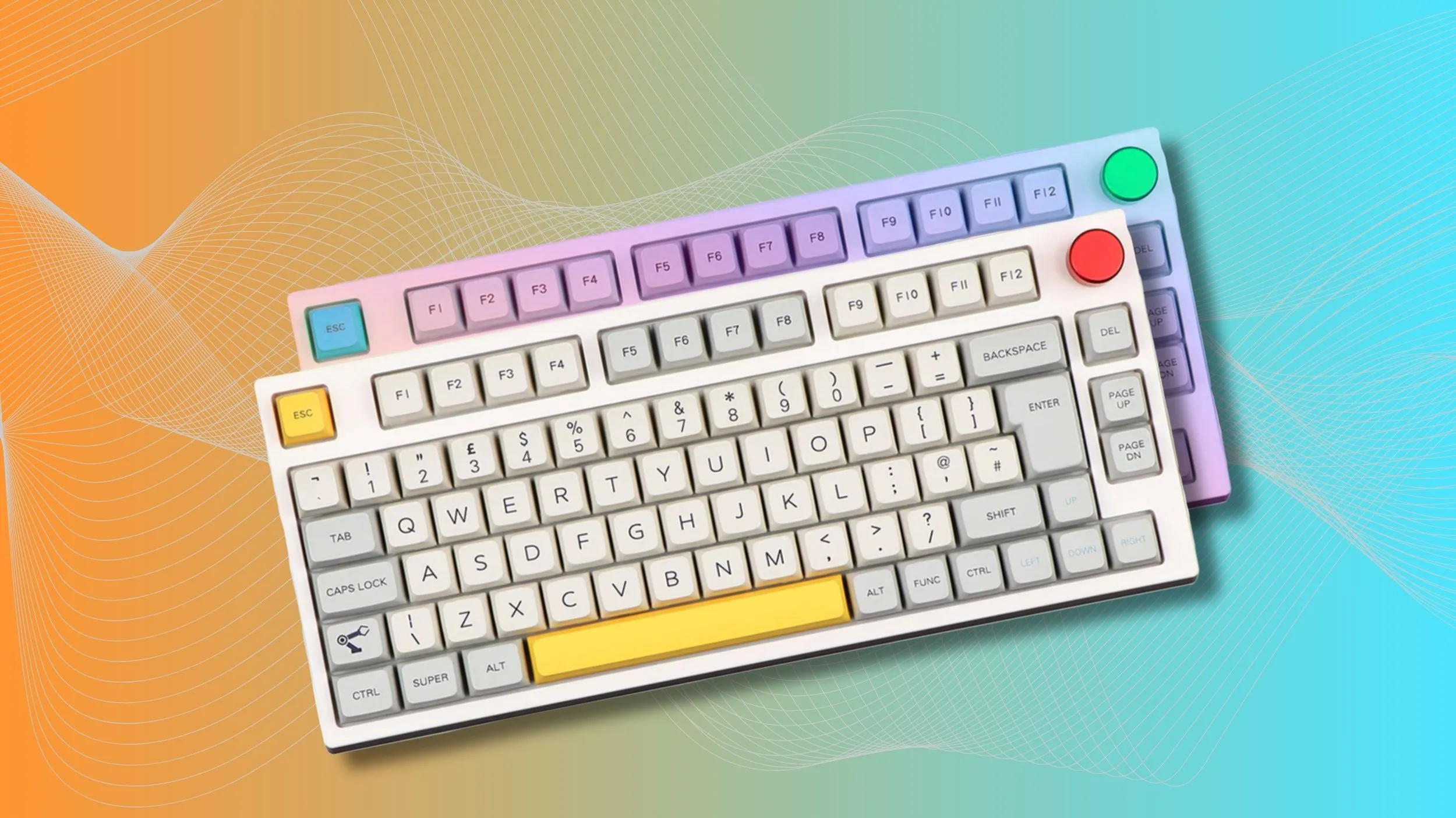 Bàn phím cơ chơi game có đèn RGB ấn tượng và layout nhỏ gọn TKL hoặc 75%