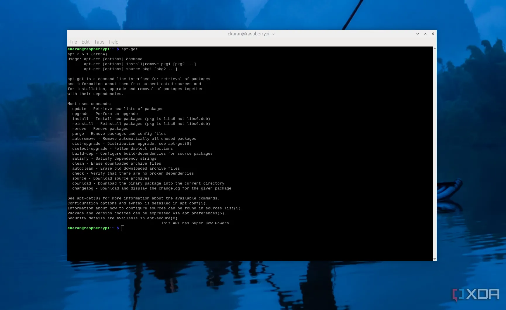 Bảng tổng hợp các lệnh apt-get thường dùng trên Raspberry Pi OS