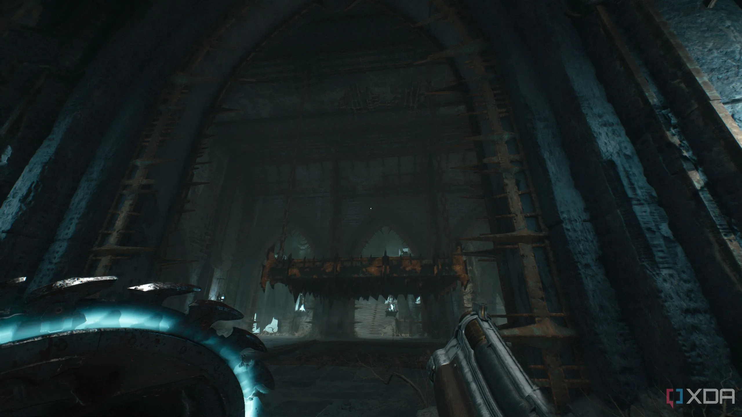 Bẫy gai trần đã kích hoạt gần Hồng ngọc trong Chapter 19 Doom: The Dark Ages