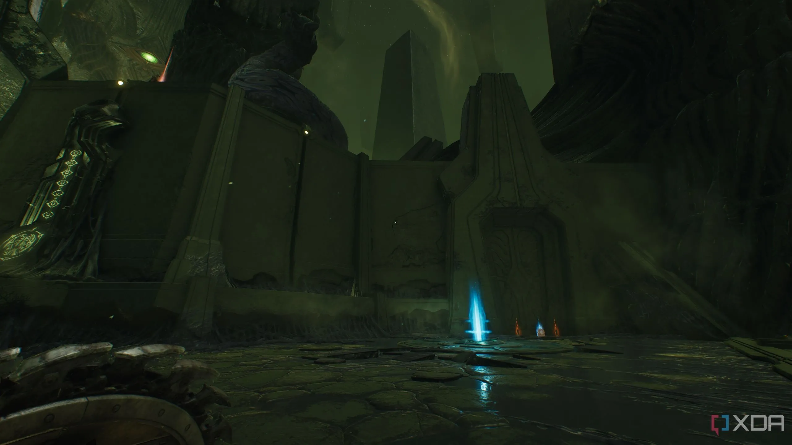 Bệ nhảy đầu tiên trong Chapter 15 Doom The Dark Ages để lên khu vực bí mật 2.