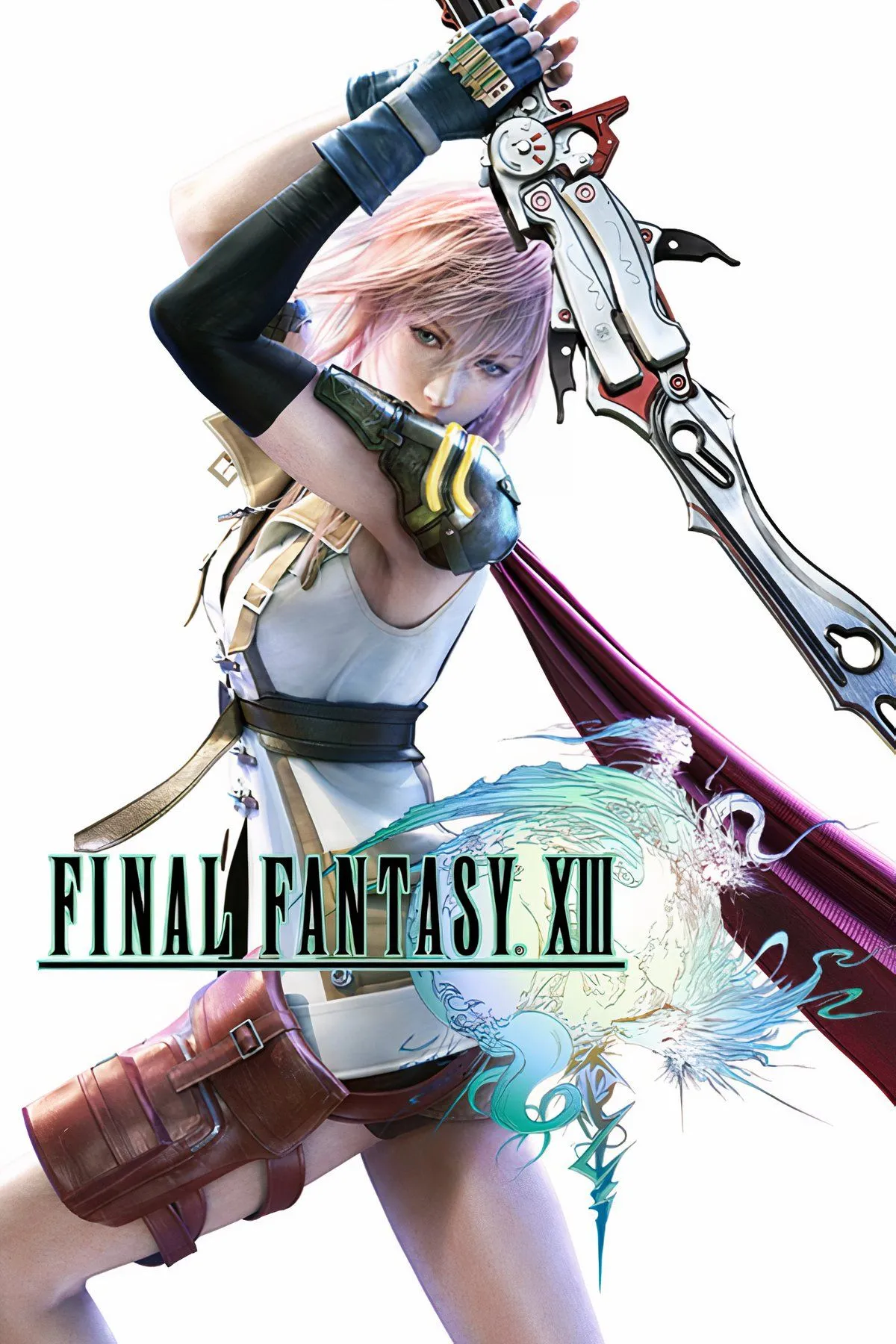 Bìa đĩa game Final Fantasy XIII, tựa game JRPG nổi tiếng với nhạc nền Masashi Hamauzu