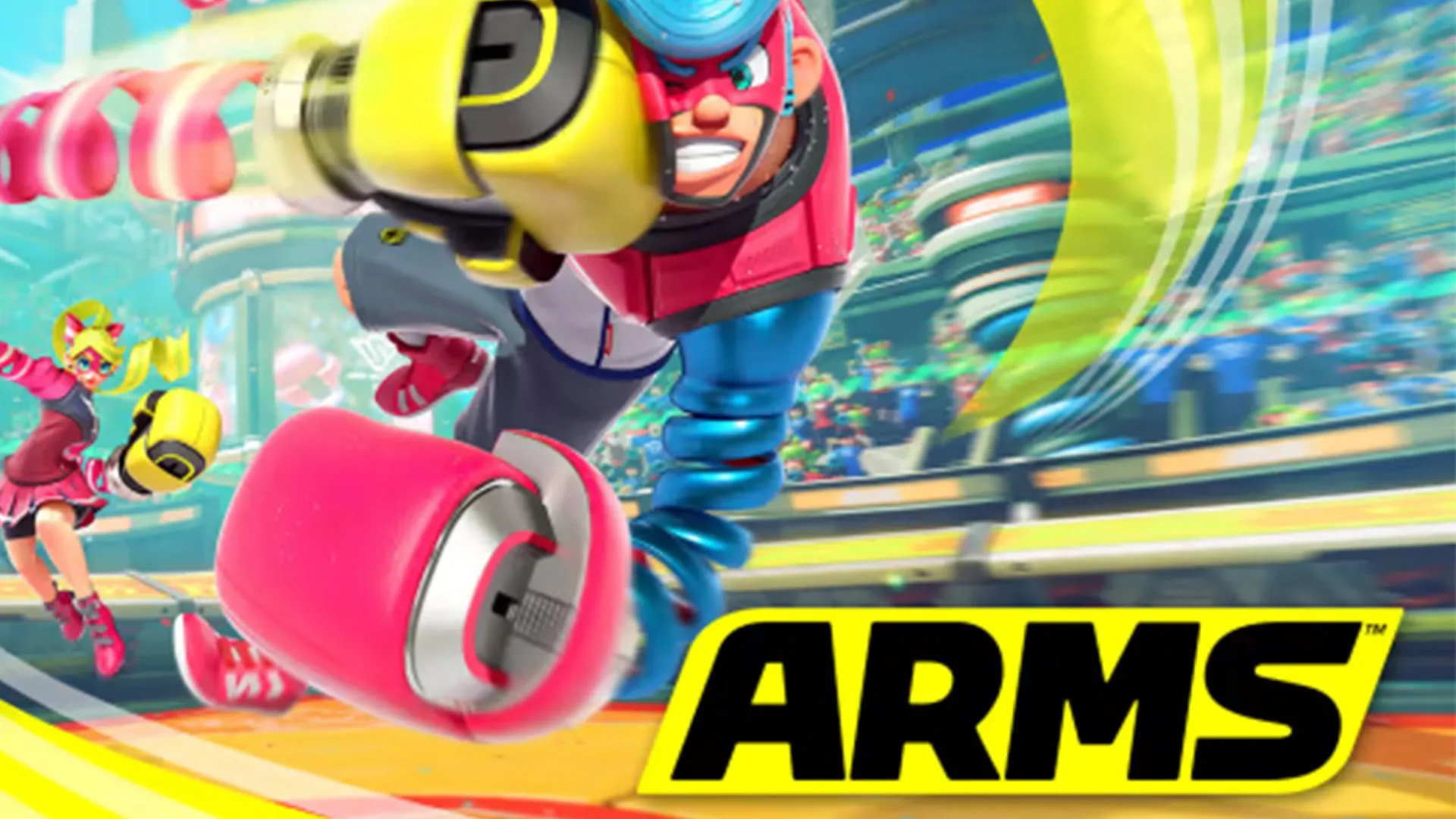 Bìa game ARMS trên Nintendo Switch, một trong những tựa game đầu tiên nhận Free Updates cho Switch 2