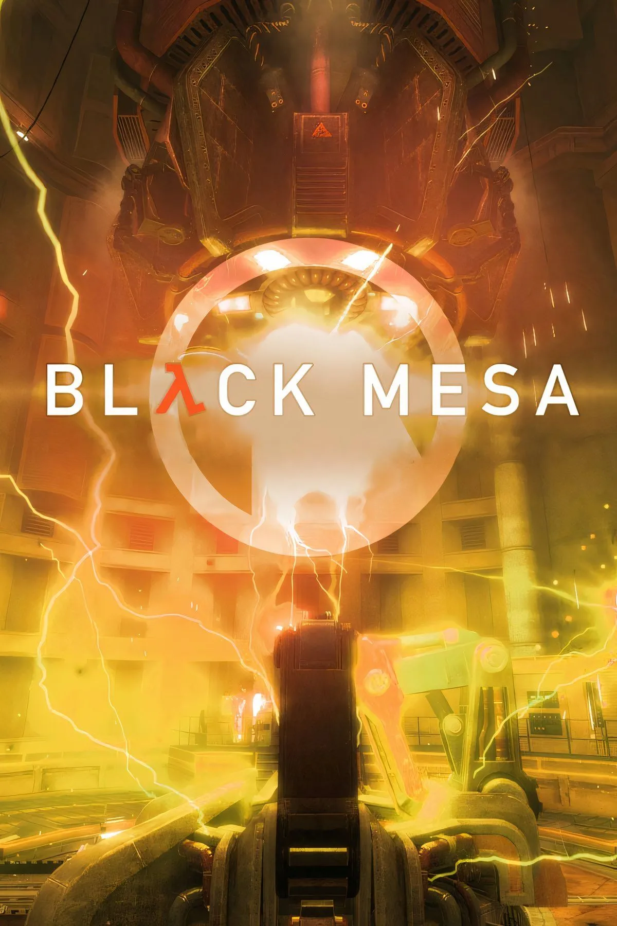Bìa game Black Mesa, phiên bản làm lại của Half-Life chỉ có trên PC, thể hiện sự hoành tráng của tựa game bắn súng góc nhìn thứ nhất