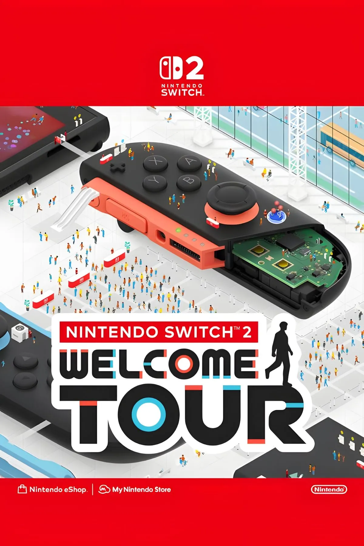 Bìa game Nintendo Switch 2 Welcome Tour, giới thiệu trải nghiệm khám phá console
