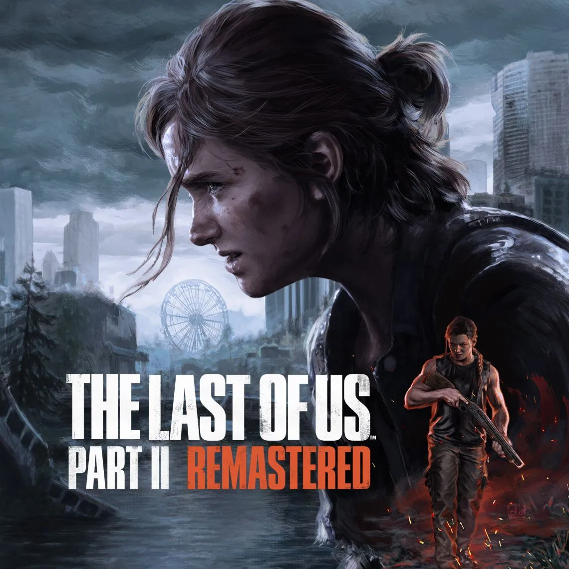 Bìa game The Last of Us Part II Remastered, phiên bản nâng cấp dành cho PlayStation 5 và PC