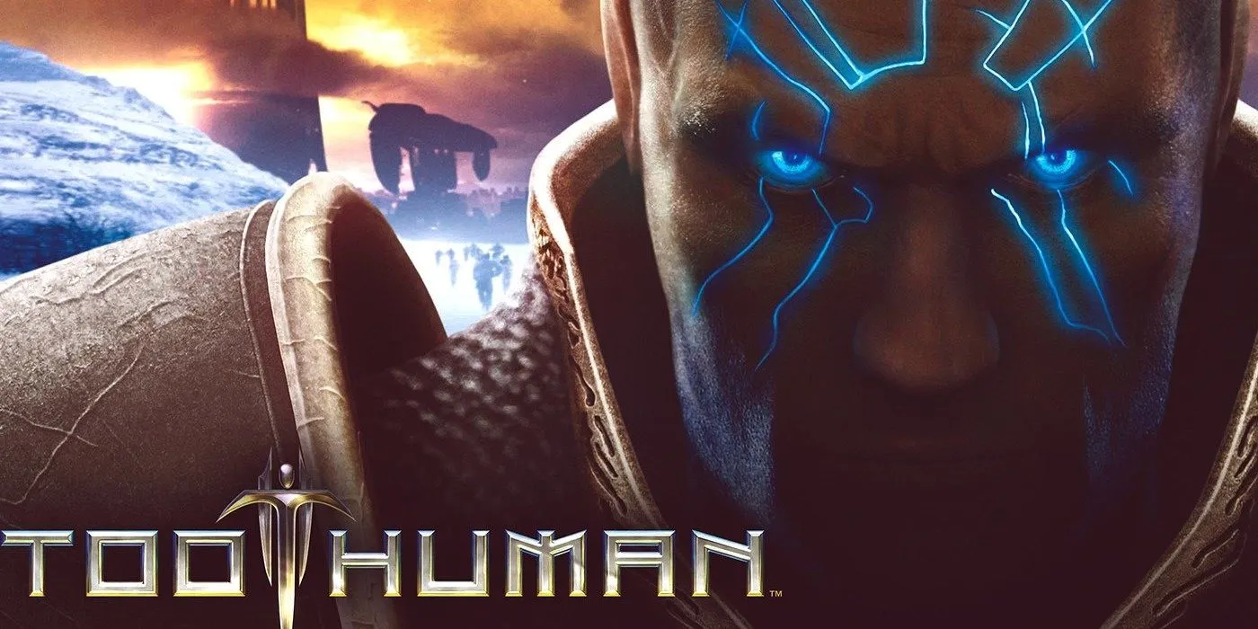 Bìa nghệ thuật của tựa game hành động nhập vai Too Human