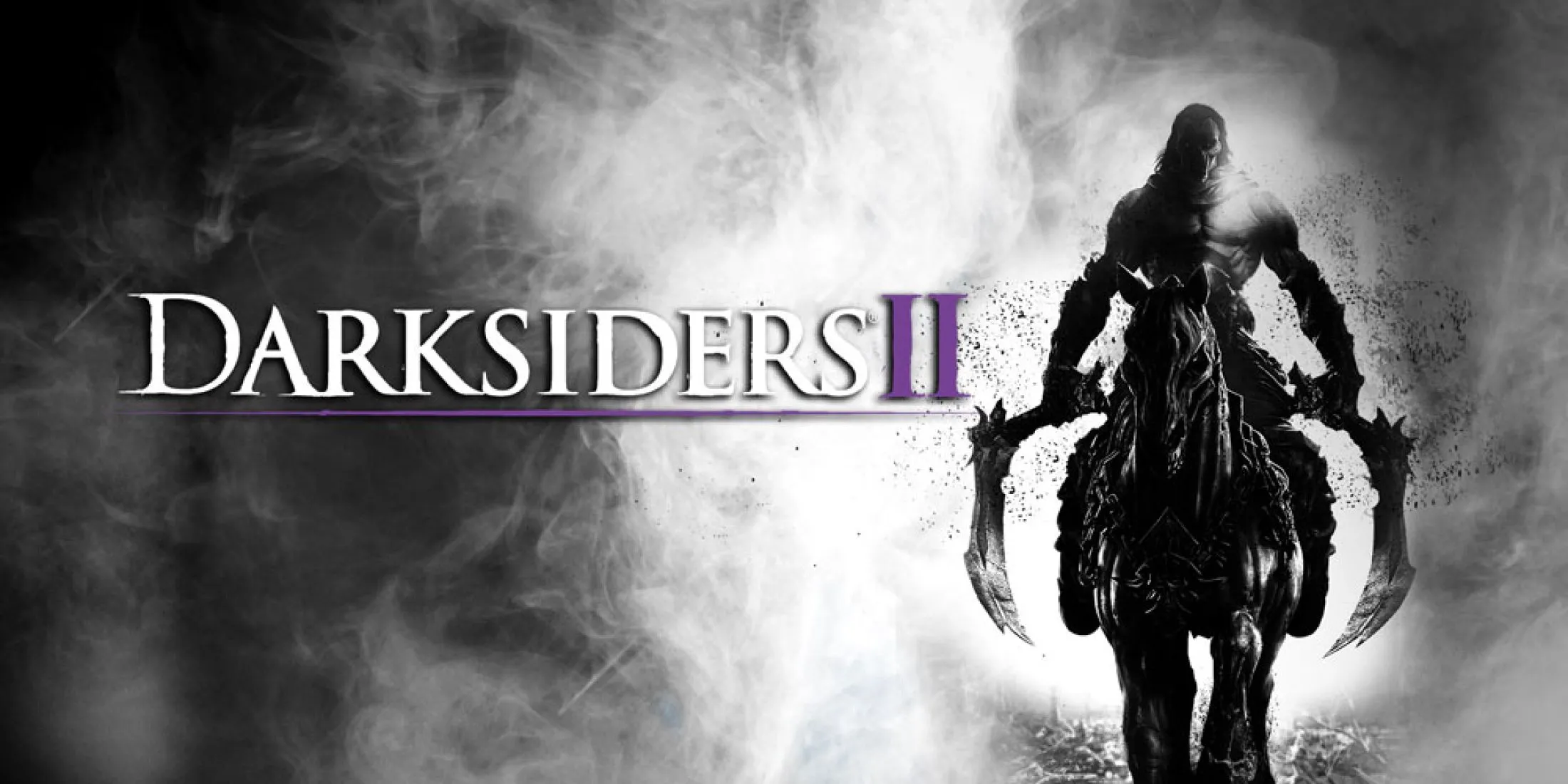 Bìa nghệ thuật game Darksiders 2 với nhân vật Thần Chết