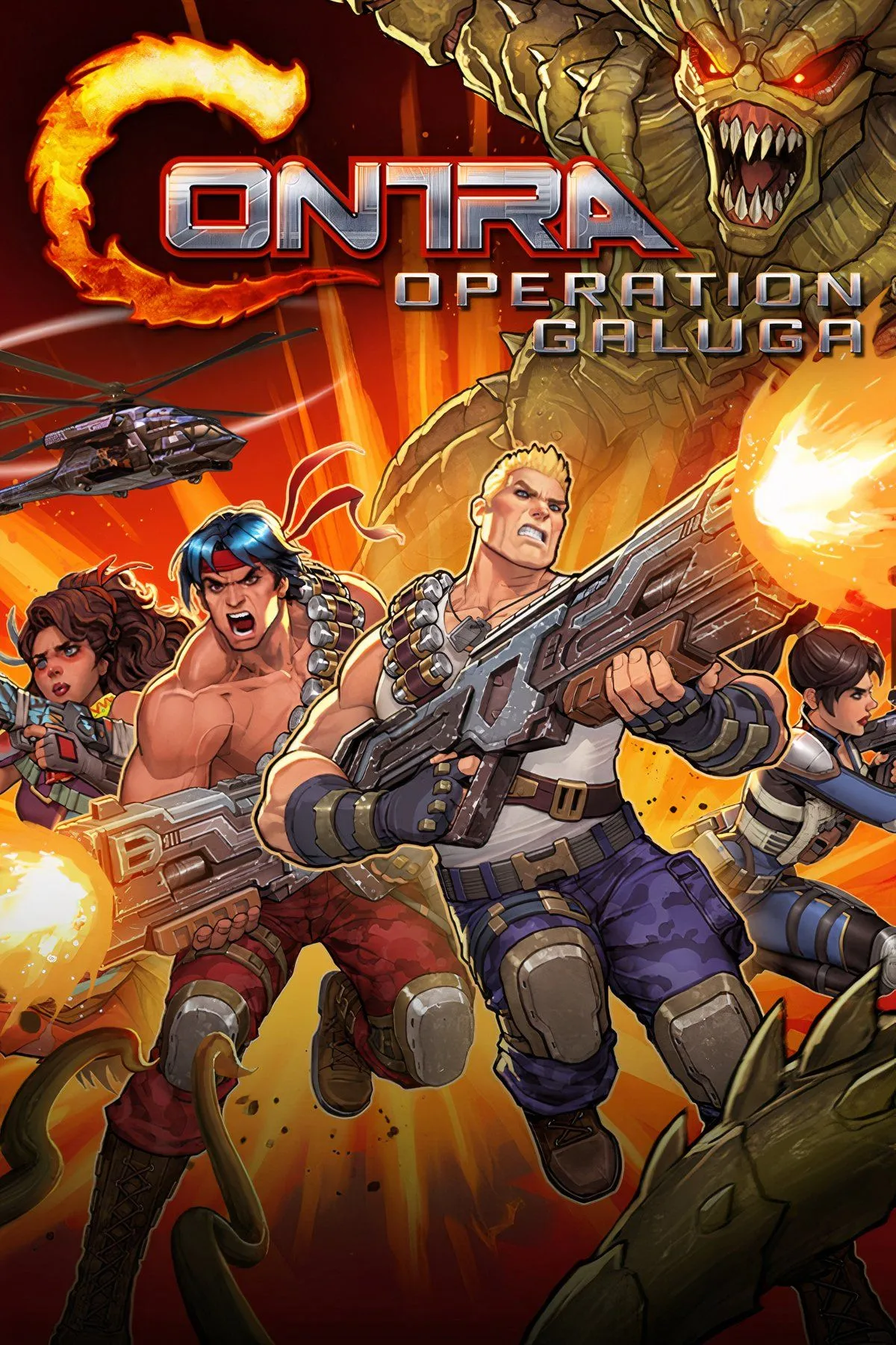 Bìa trò chơi Contra: Operation Galuga