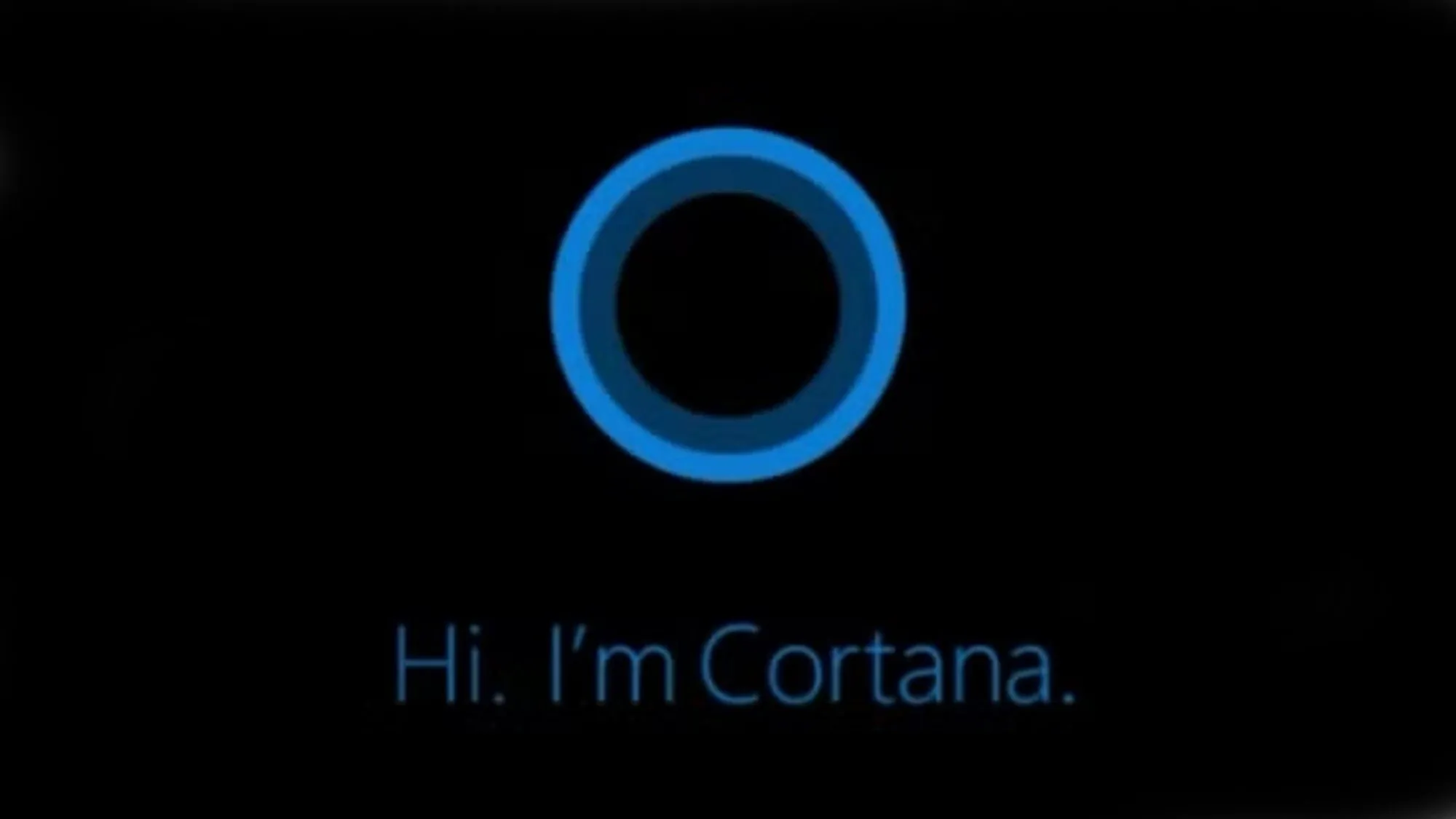 Biểu tượng AI Cortana của Microsoft với màu xanh đặc trưng, gợi liên tưởng đến việc tích hợp AI không mong muốn vào console game.