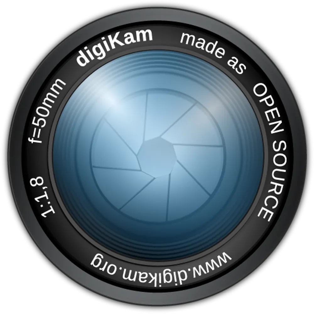 Biểu tượng ứng dụng DigiKam màu xanh lá, thể hiện phần mềm quản lý ảnh mã nguồn mở chuyên nghiệp