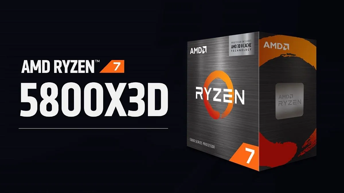 Bộ vi xử lý AMD Ryzen 7 5800X3D, CPU gaming hàng đầu trên nền tảng AM4.