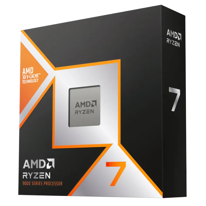 Bộ xử lý AMD Ryzen 7 9800X3D, dẫn đầu về hiệu năng chơi game với công nghệ 3D V-Cache