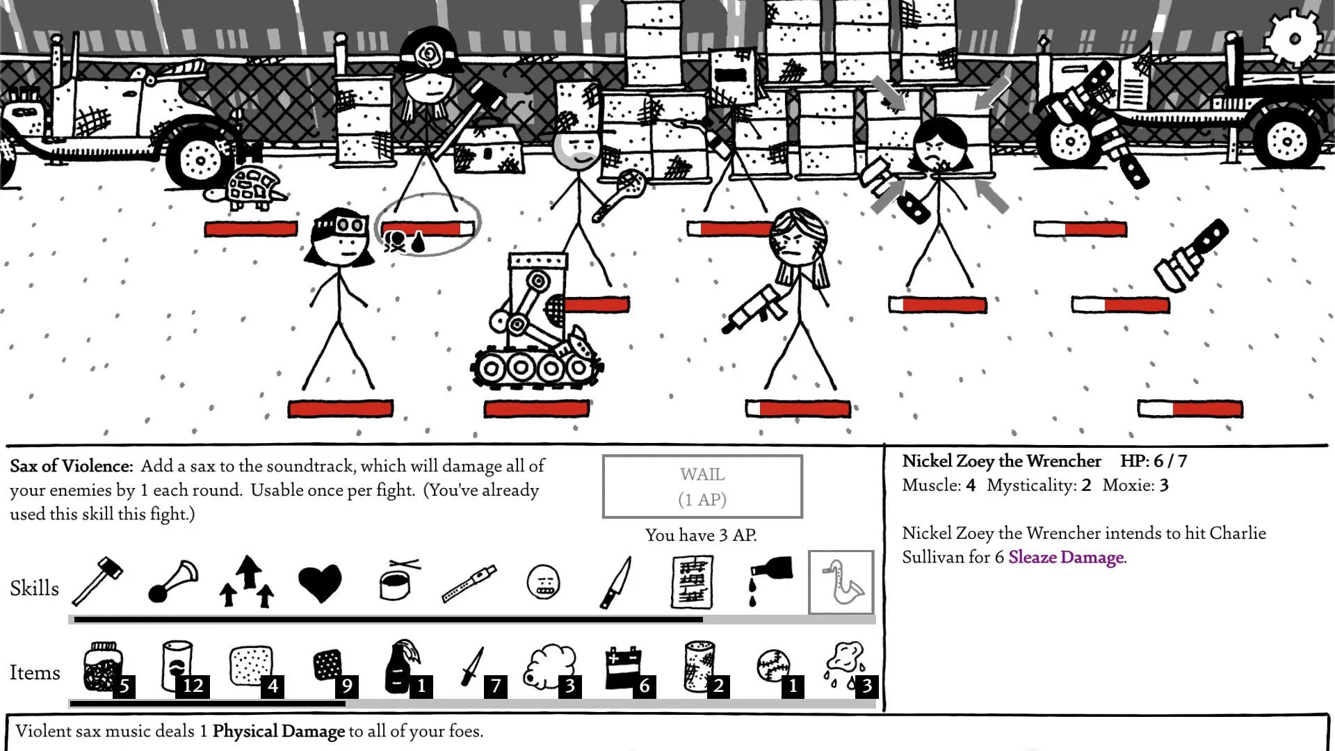 Bối cảnh game Shadows Over Loathing với những chi tiết độc đáo