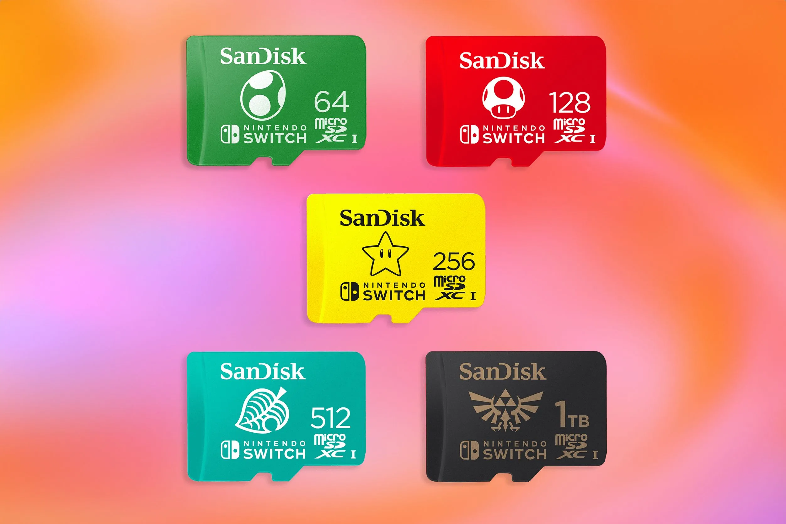 Các thẻ nhớ MicroSD Express dung lượng cao dành cho Nintendo Switch 2