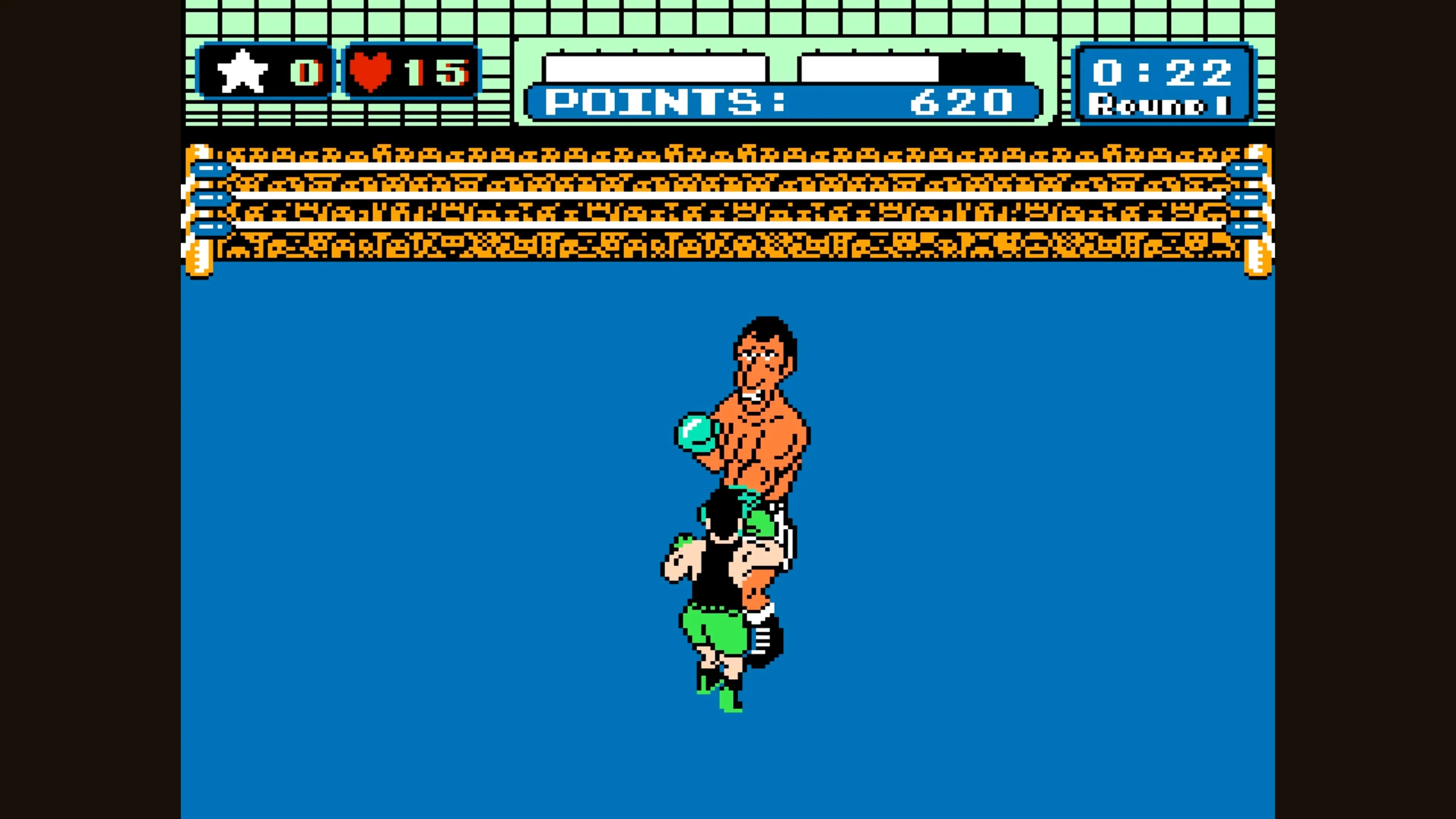 Cận cảnh Little Mac và đối thủ trong game Punch Out