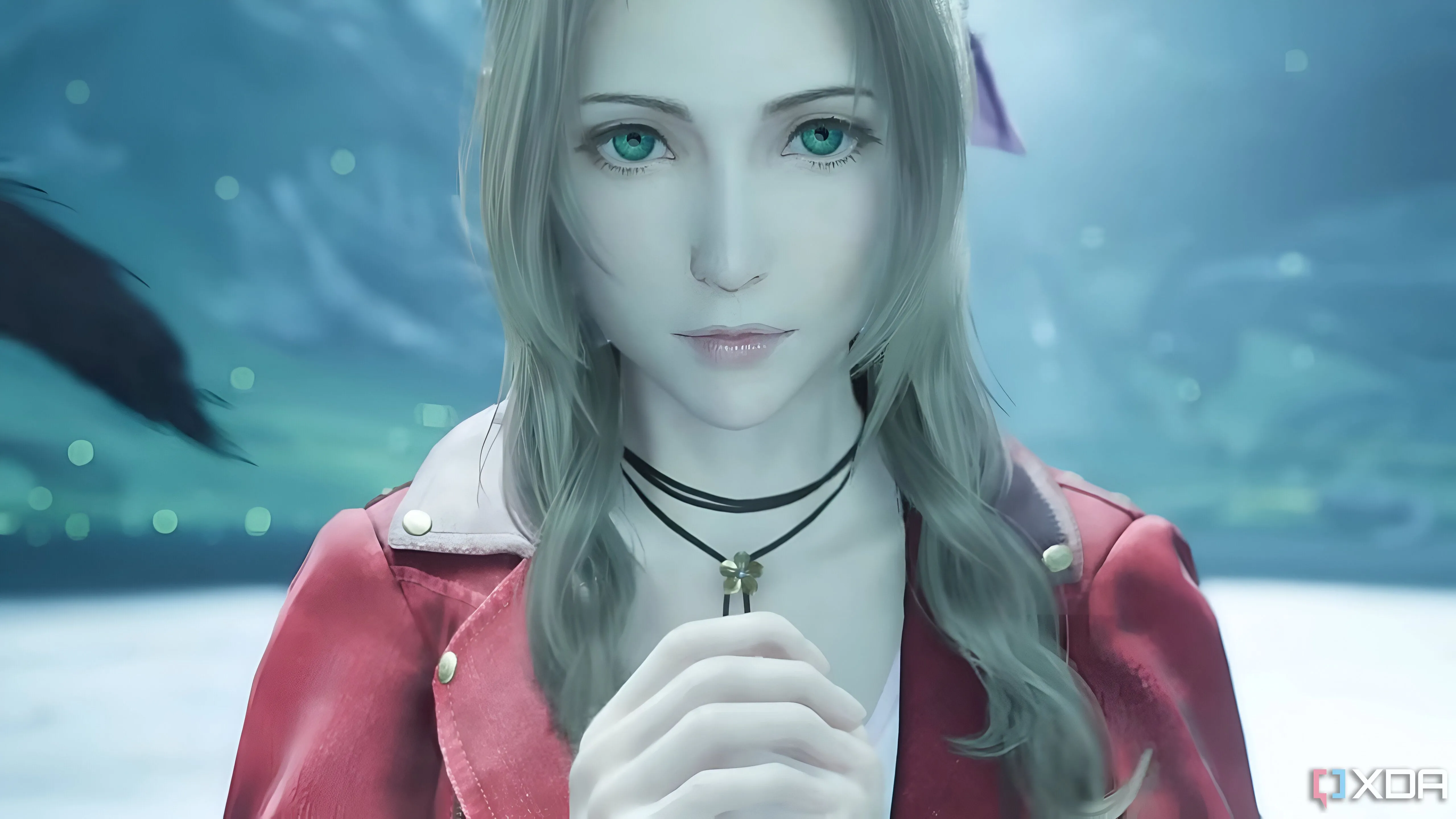 Cảnh Aerith Gainsborough trong Final Fantasy VII Rebirth